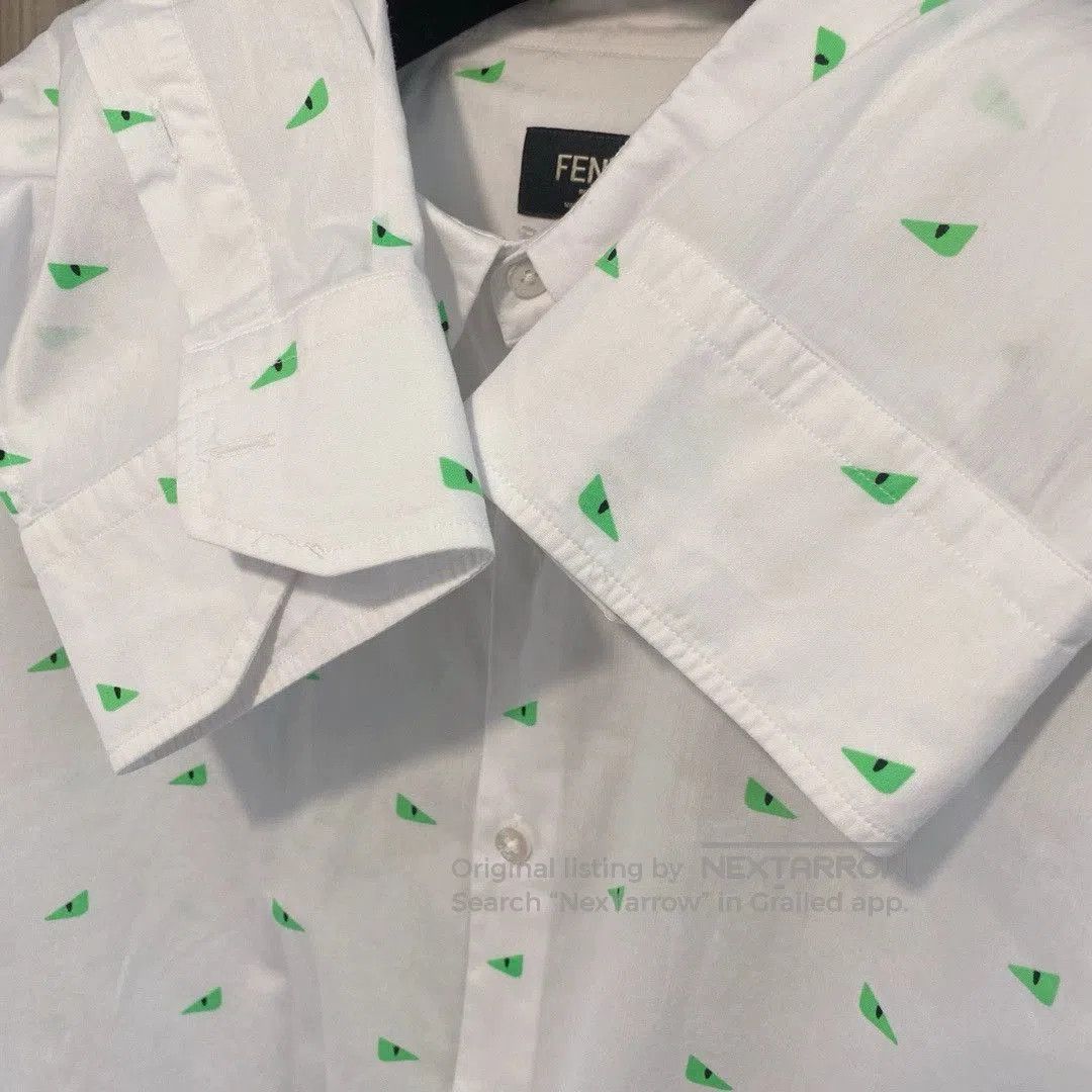 Fendi Fendi White Button-Up Shirt Size 42. Size US XS / EU 42 / 0 - 4 Thumbnail