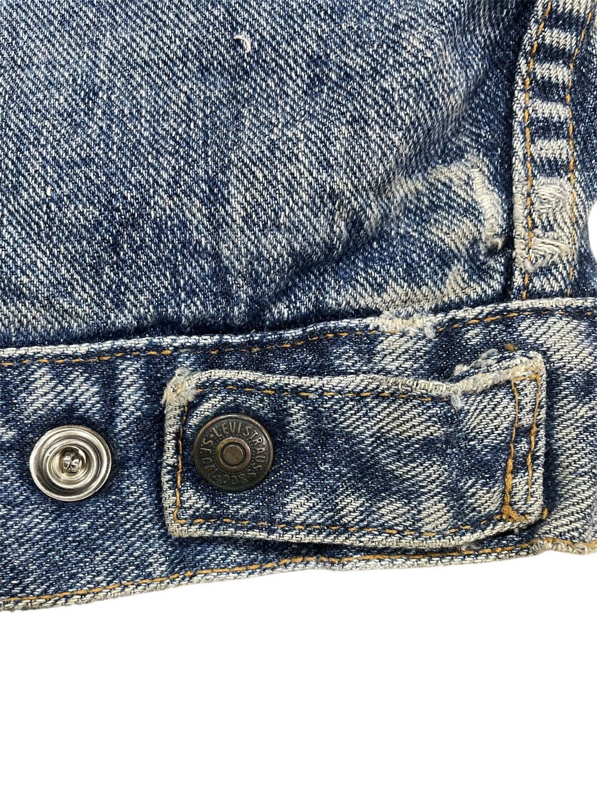 Levi's × Levi's Vintage Clothing × POST ARCHIVE FACTION (PAF) Vintage Levi’s Denim Sherpa Lined Trucker Jacket Size US L / EU 52-54 / 3 - 10 Thumbnail