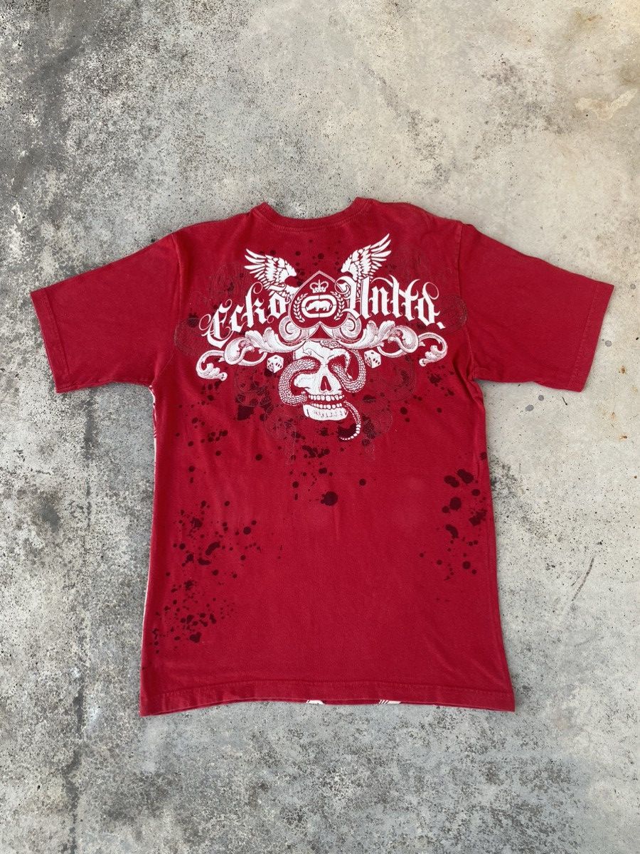 Affliction 2000s Affliction Styled Ecko Unltd All Over Print Size US L / EU 52-54 / 3 - 4 Thumbnail