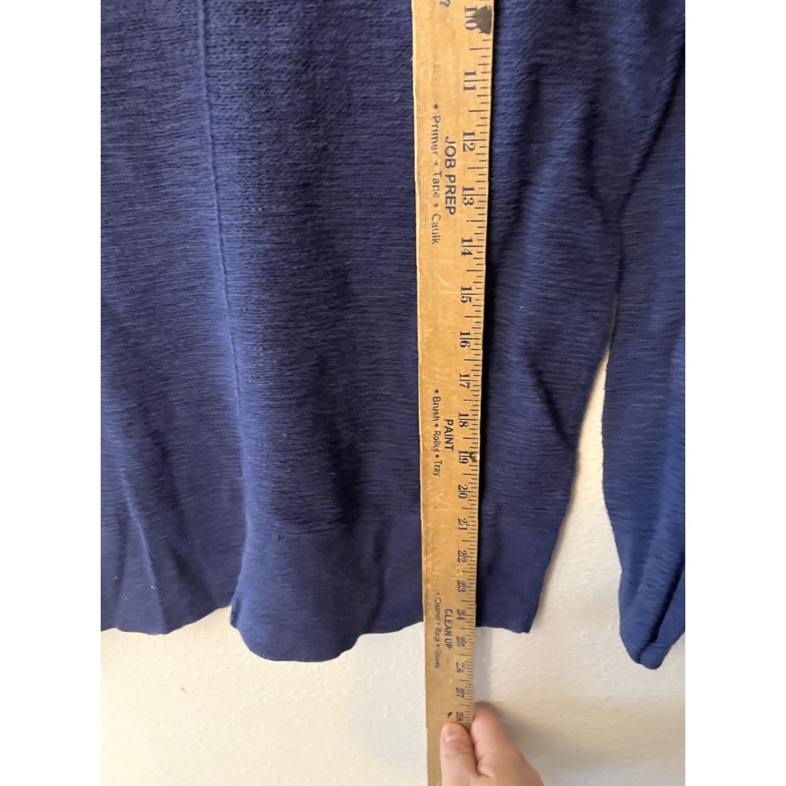 Gap Gap Shirt Women Small Blue V-Neck Long Sleeve Sweater / Pullover - Solid, Basic, Gap Brand, Womens, Size S Size S / US 4 / IT 40 - 4 Thumbnail