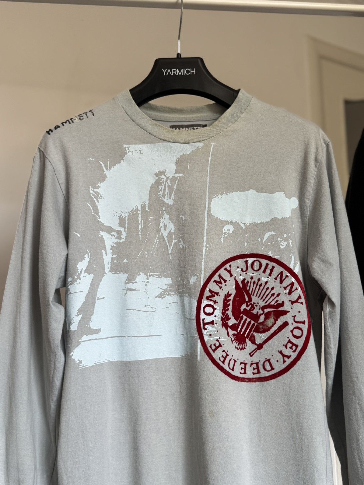 Katharine Hamnett London Ramones x Hamnett Tommy Johny Joey Longsleeve Tee Size US M / EU 48-50 / 2 - 3 Thumbnail