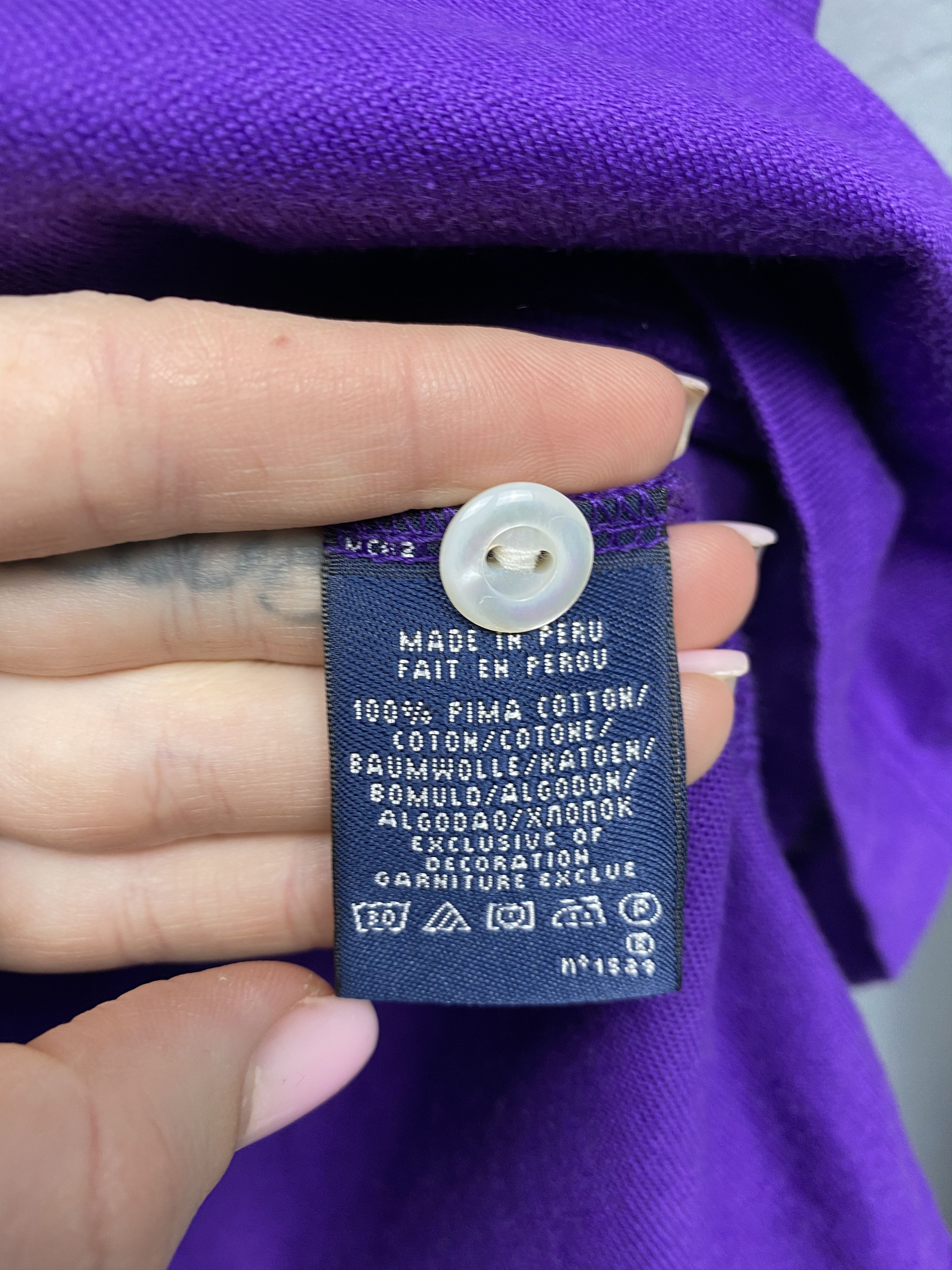 Polo Ralph Lauren Polo Ralph Lauren Womens Rugby Long Sleeve Polo Shirt Size L / US 10 / IT 46 - 5 Thumbnail