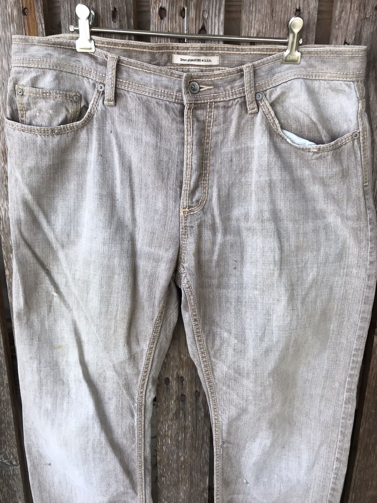 John Varvatos × Seditionaries John Varvatos Distressed Style Denim Size US 36 / EU 52 - 4 Thumbnail