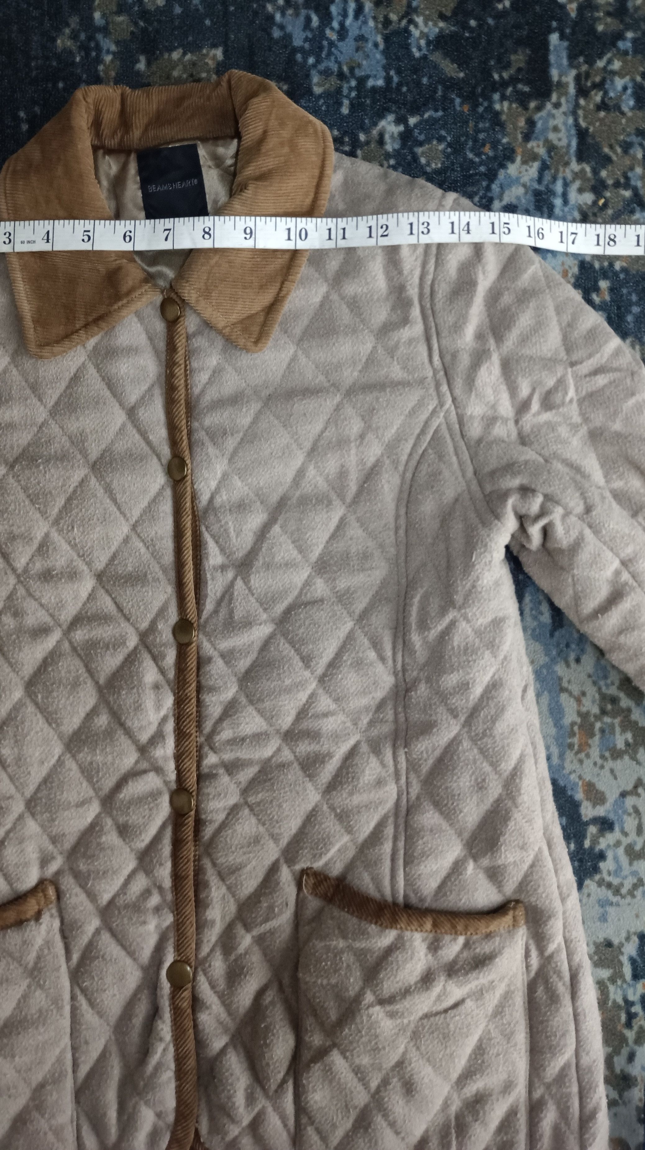 Beams Plus Beams Heart Quilted Jacket Size US XS / EU 42 / 0 - 11 Thumbnail