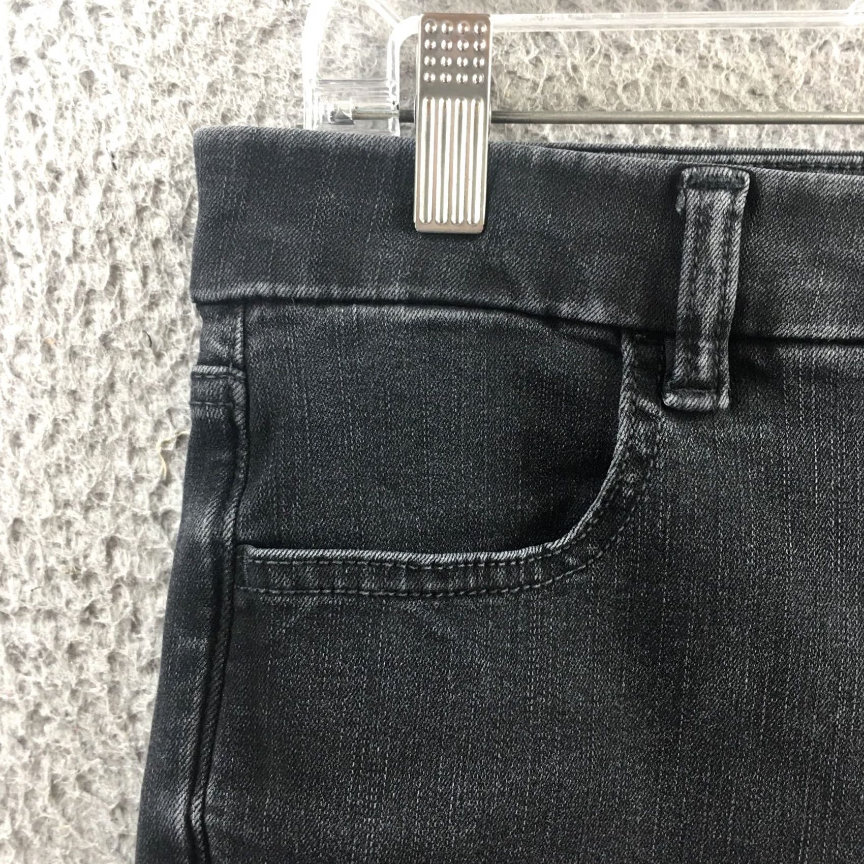 American Eagle Outfitters American Eagle Outfitters Skinny Jeans Womens 10 Black High Rise Distressed-Style 30x26 XS? Size 32" / US 10 / IT 46 - 3 Thumbnail
