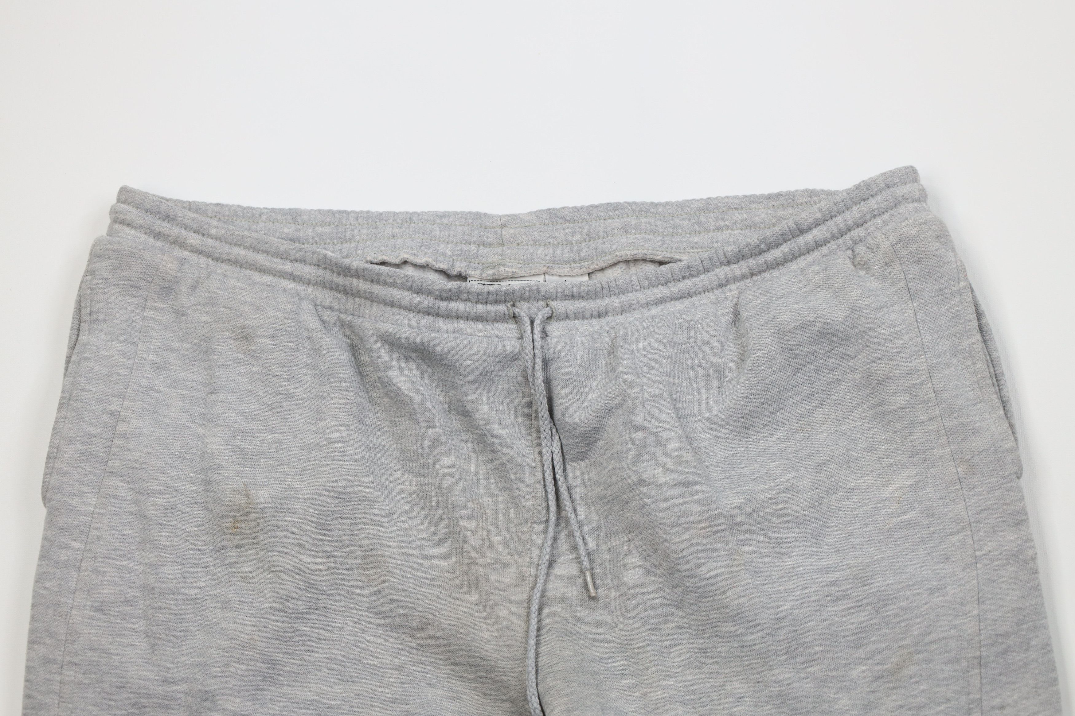 Vintage Vintage 80s 90s Streetwear Triblend Sweatpants Joggers Gray Size US 36 / EU 52 - 2 Thumbnail