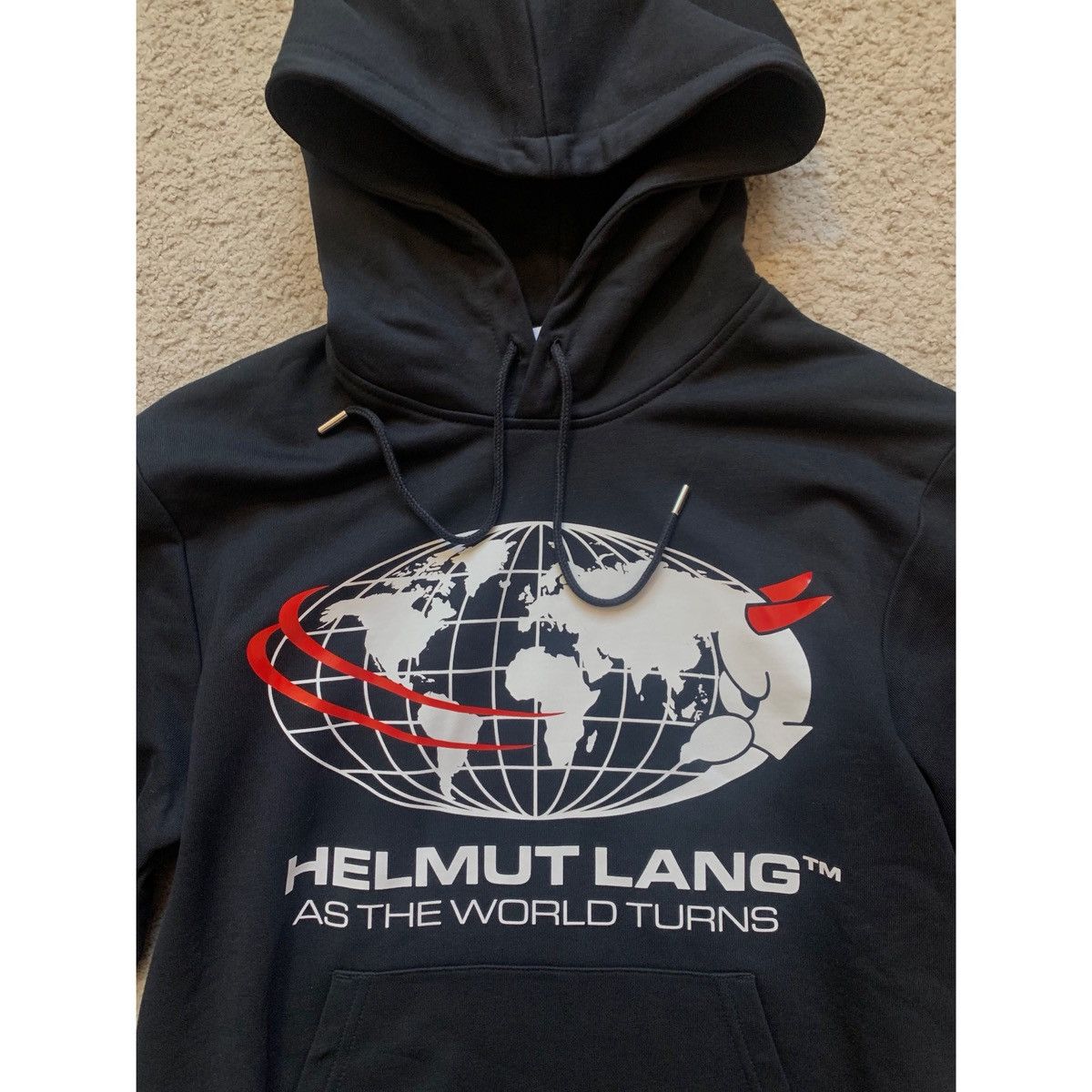 Helmut Lang HELMUT LANG AS THE WORLD TURNS HOODIE Size US S / EU 44-46 / 1 - 11 Thumbnail
