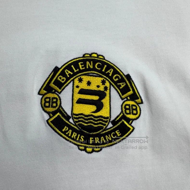 Balenciaga Balenciaga Badge embroidery short-sleeve Size US L / EU 52-54 / 3 - 2 Thumbnail