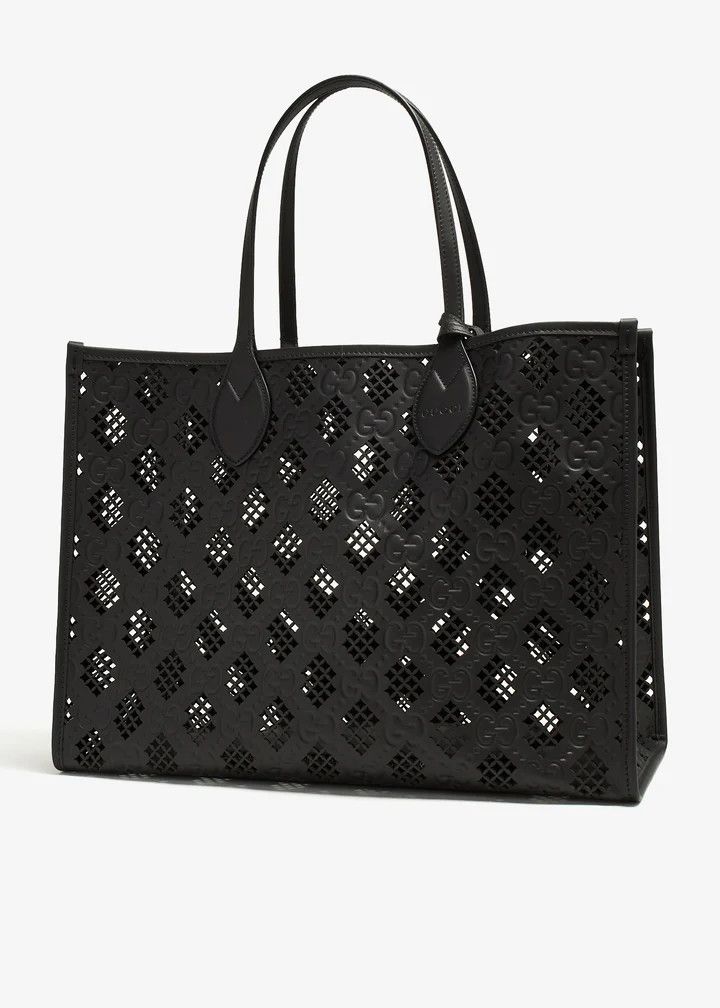 Gucci o1la5ras0526 Size: OS / Medium Tote Bag With Cut-Out Motif Size ONE SIZE - 3 Thumbnail