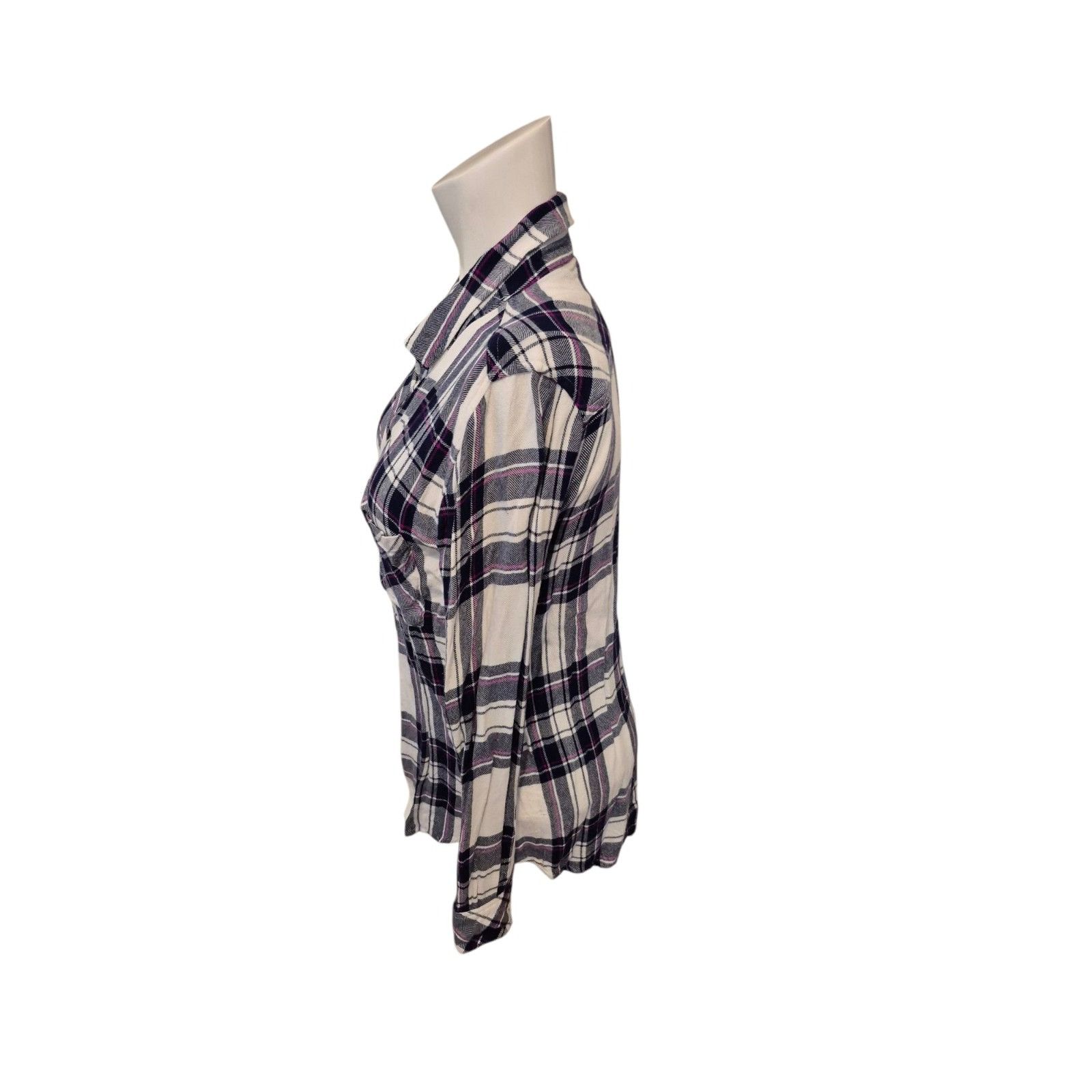 Rails Revolve Rails Hunter Plaid Button Down Shirt White Navy & Or Size S / US 4 / IT 40 - 9 Thumbnail