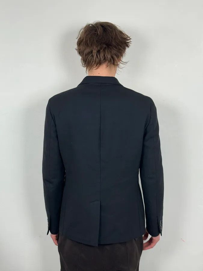 Vintage Raf Simons Black Minimalist Blazer Jacket Size 42R - 3 Thumbnail