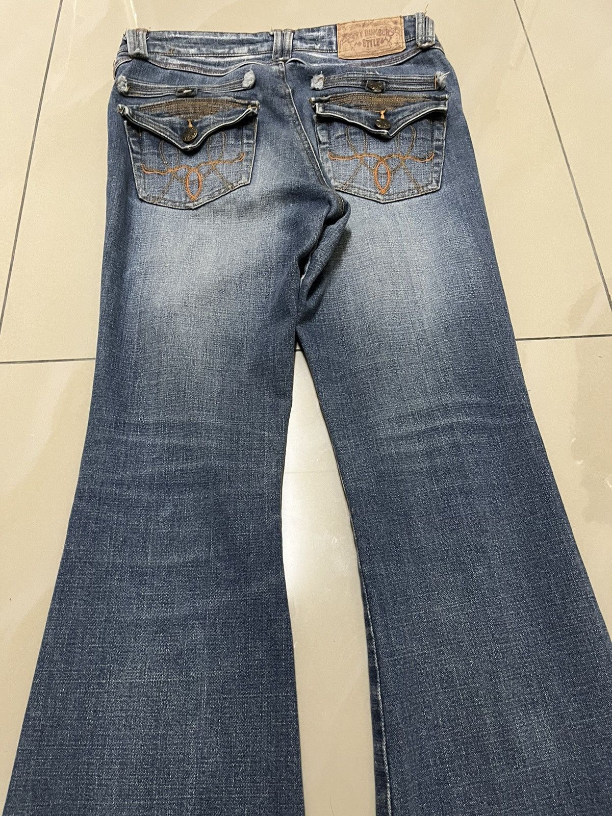 Tornado Mart Flare Jeans The vintage standard sky bombers denim bootcut Size US 30 / EU 46 - 9 Thumbnail