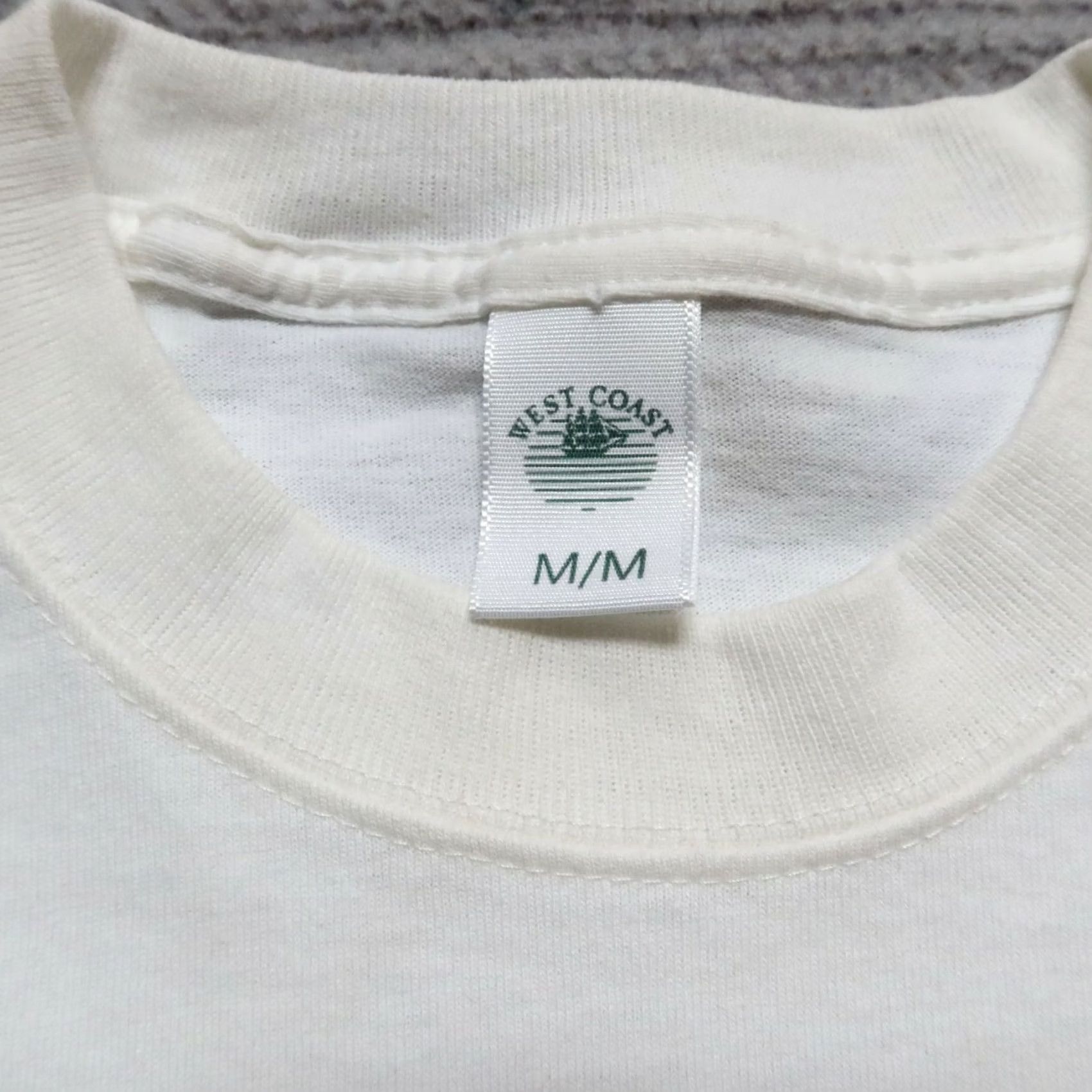 Area Vintage West Coast Shirt M White Mens Size US M / EU 48-50 / 2 - 4 Thumbnail