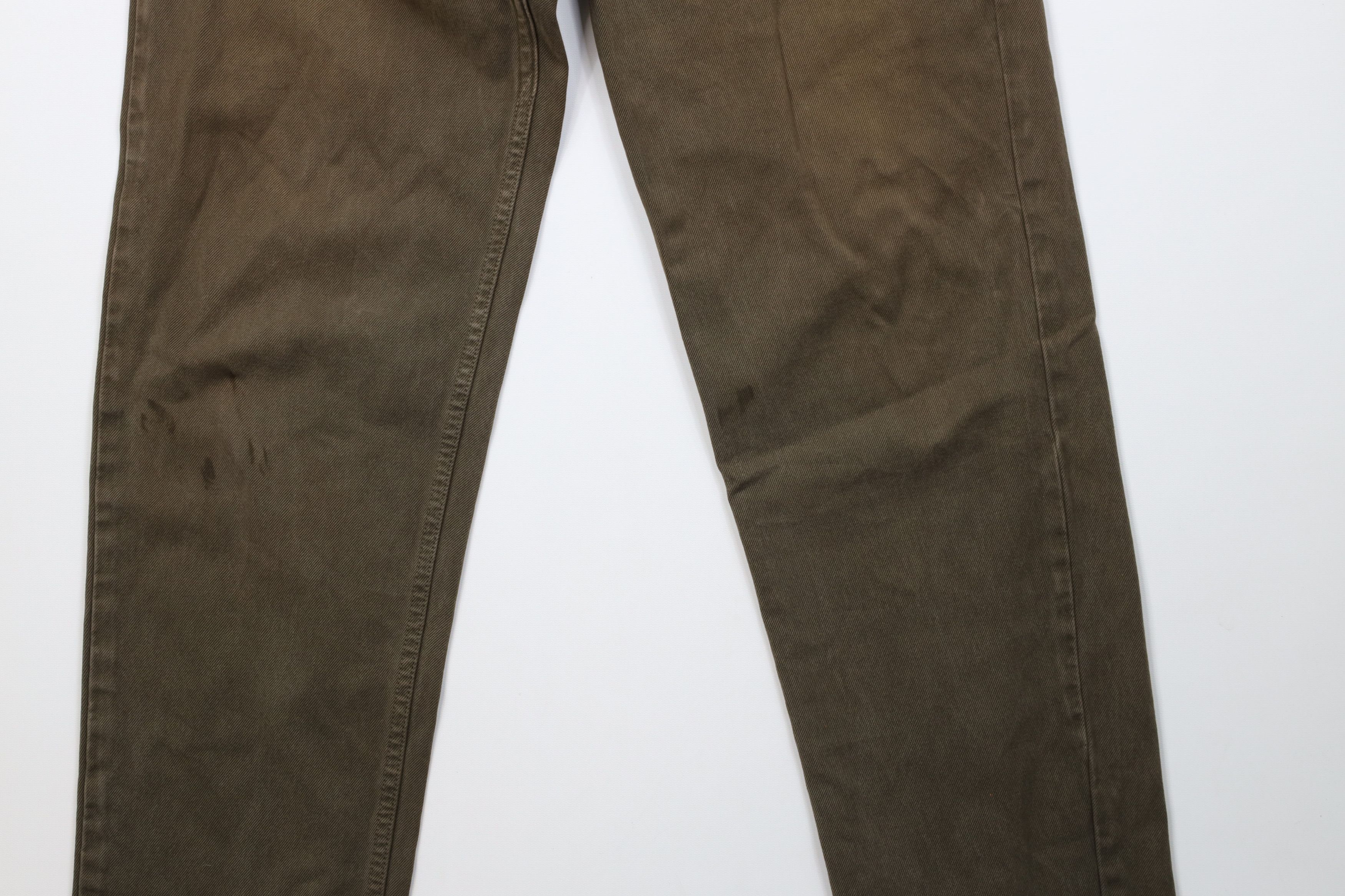 Calvin Klein Vintage 90s Calvin Klein Relaxed Fit Denim Jeans Green Size US 32 / EU 48 - 4 Thumbnail