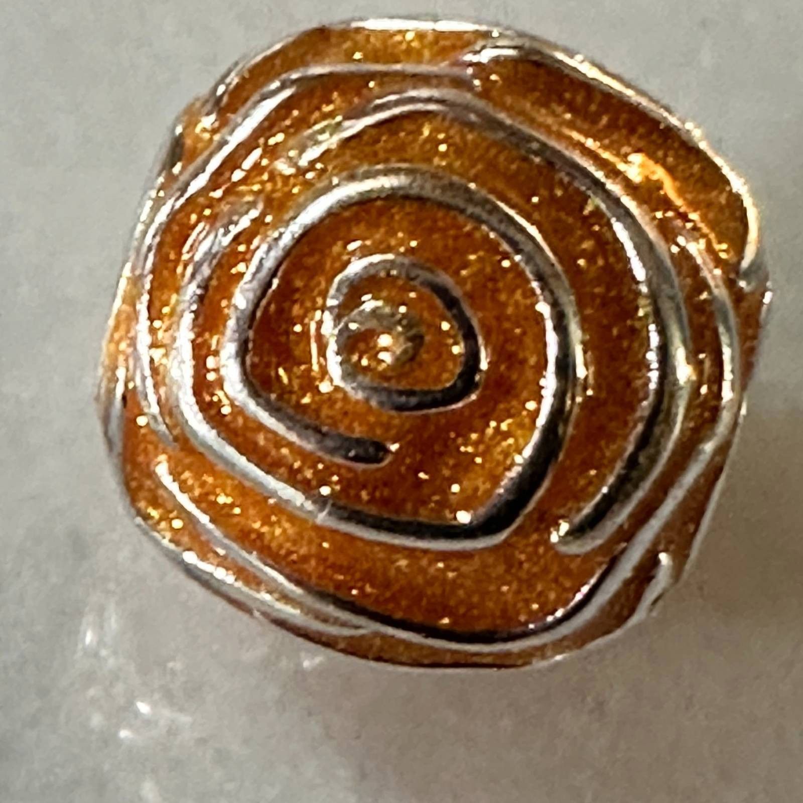 pandora Authentic Pandora Yellow Rose in Bloom Charm #793212C02 Size ONE SIZE - 1 Thumbnail