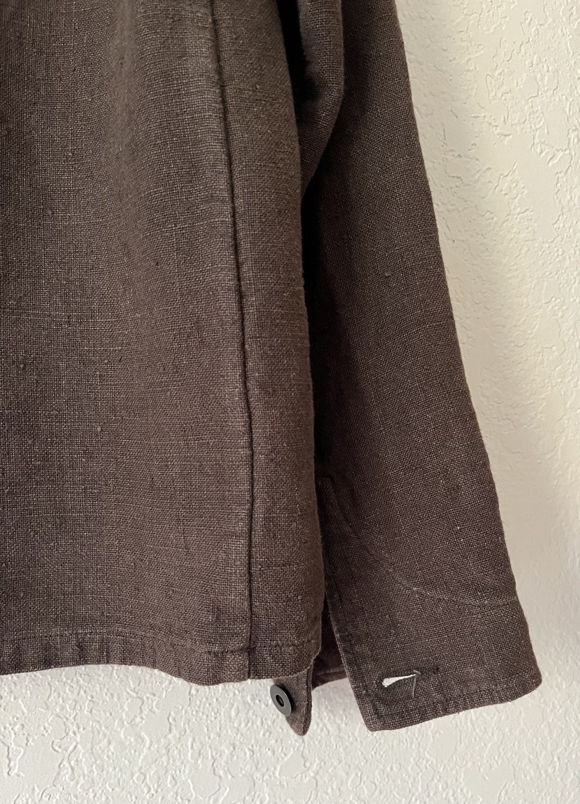 Evan Kinori Evan Kinori 3 pocket Jacket - Butcher Linen ( S ) Size US S / EU 44-46 / 1 - 6 Thumbnail