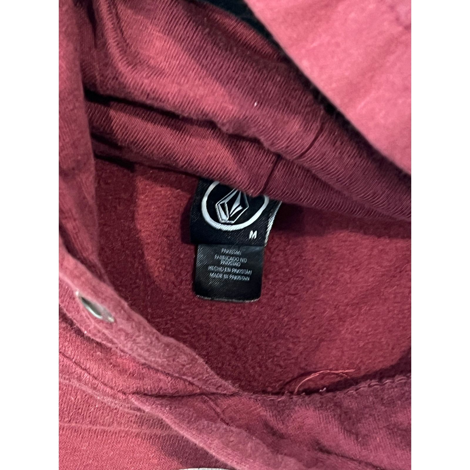 Volcom Volcom Burgundy Hoodie Mens M Size US M / EU 48-50 / 2 - 3 Thumbnail