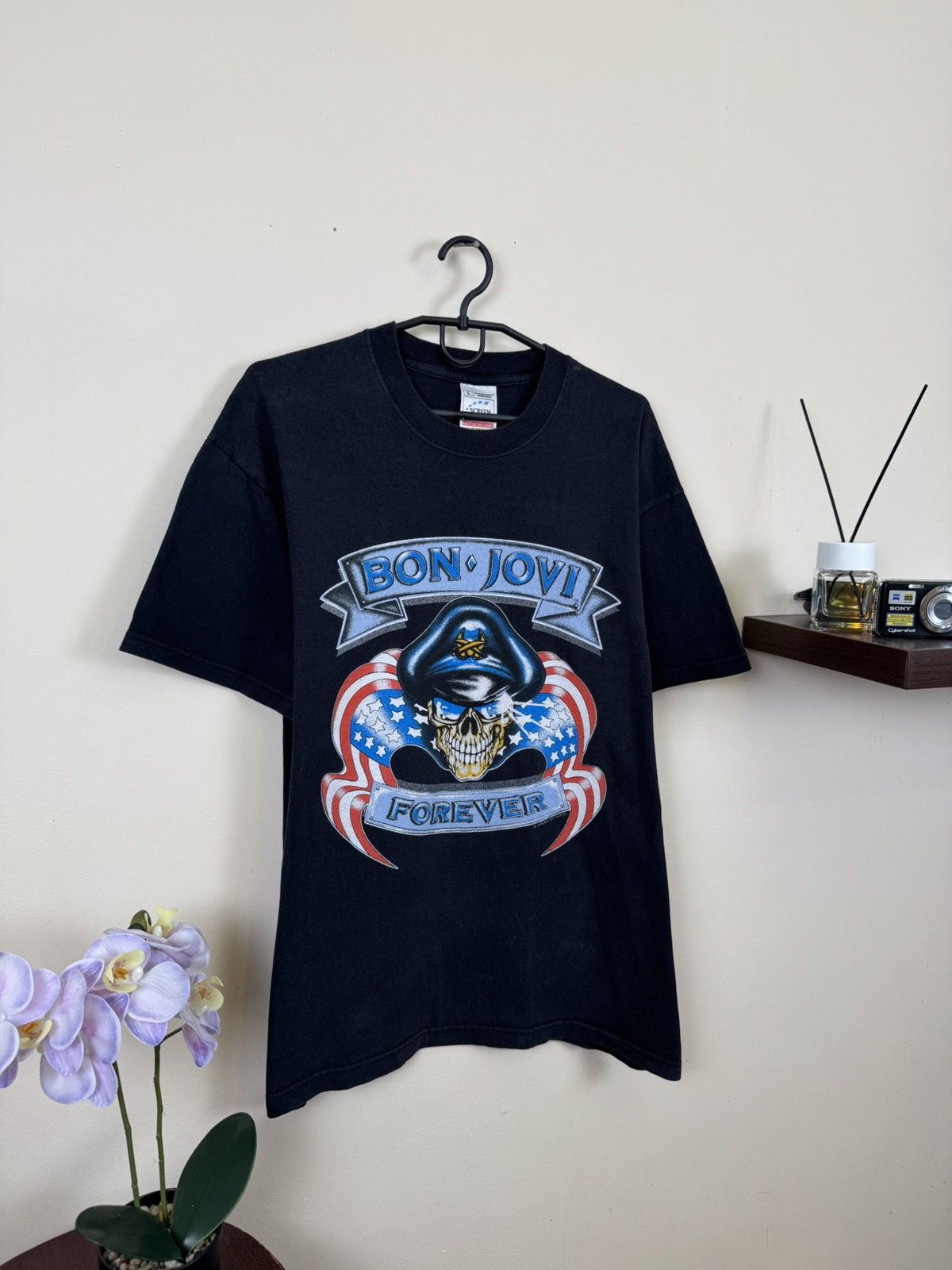 Other Vintage Bon Jovi 2000 T shirt Rock Band Tour Black Euro L Size US L / EU 52-54 / 3 - 6 Thumbnail