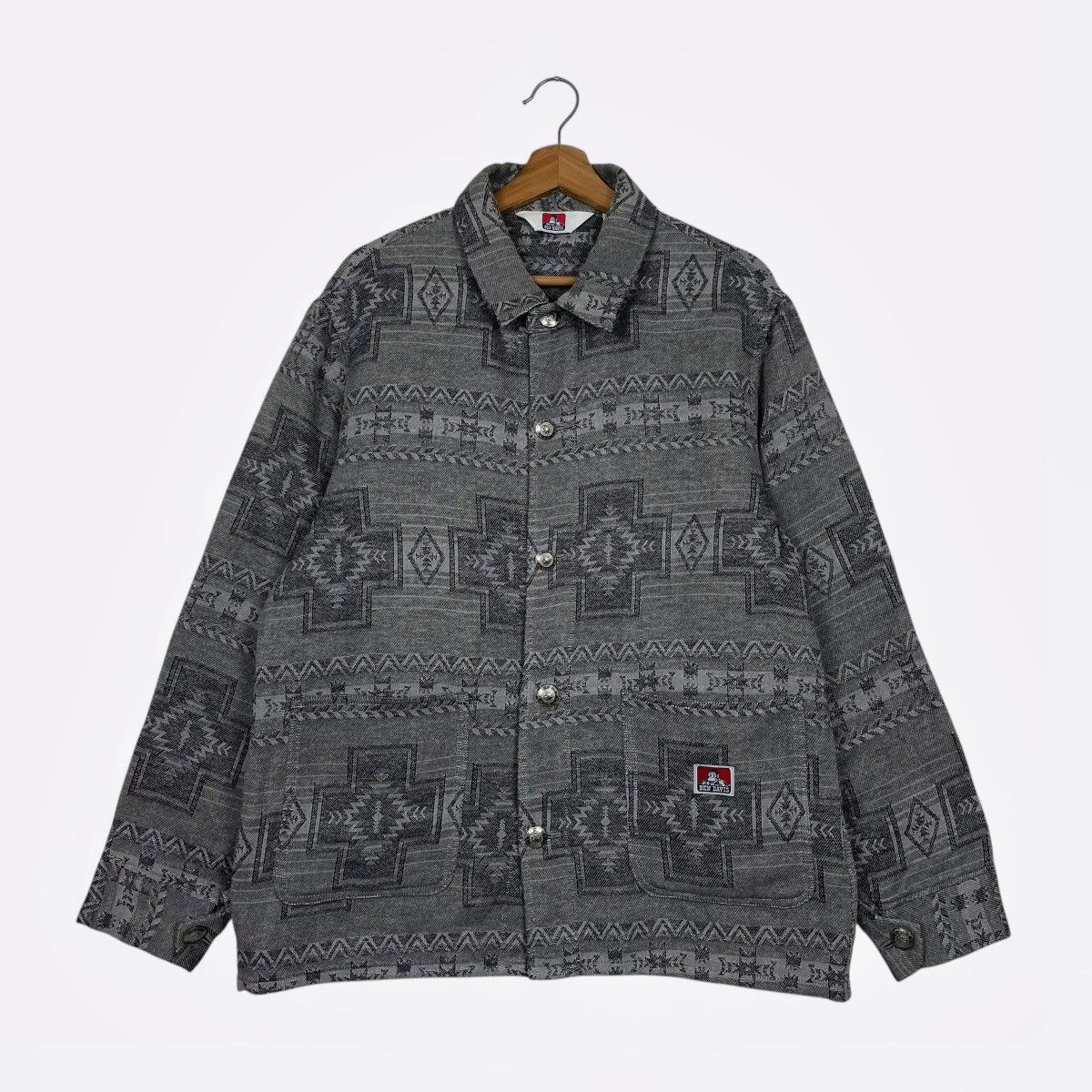 Ben Davis Ben Davis Aztech Design Work Jacket Size US L / EU 52-54 / 3 - 1 Thumbnail