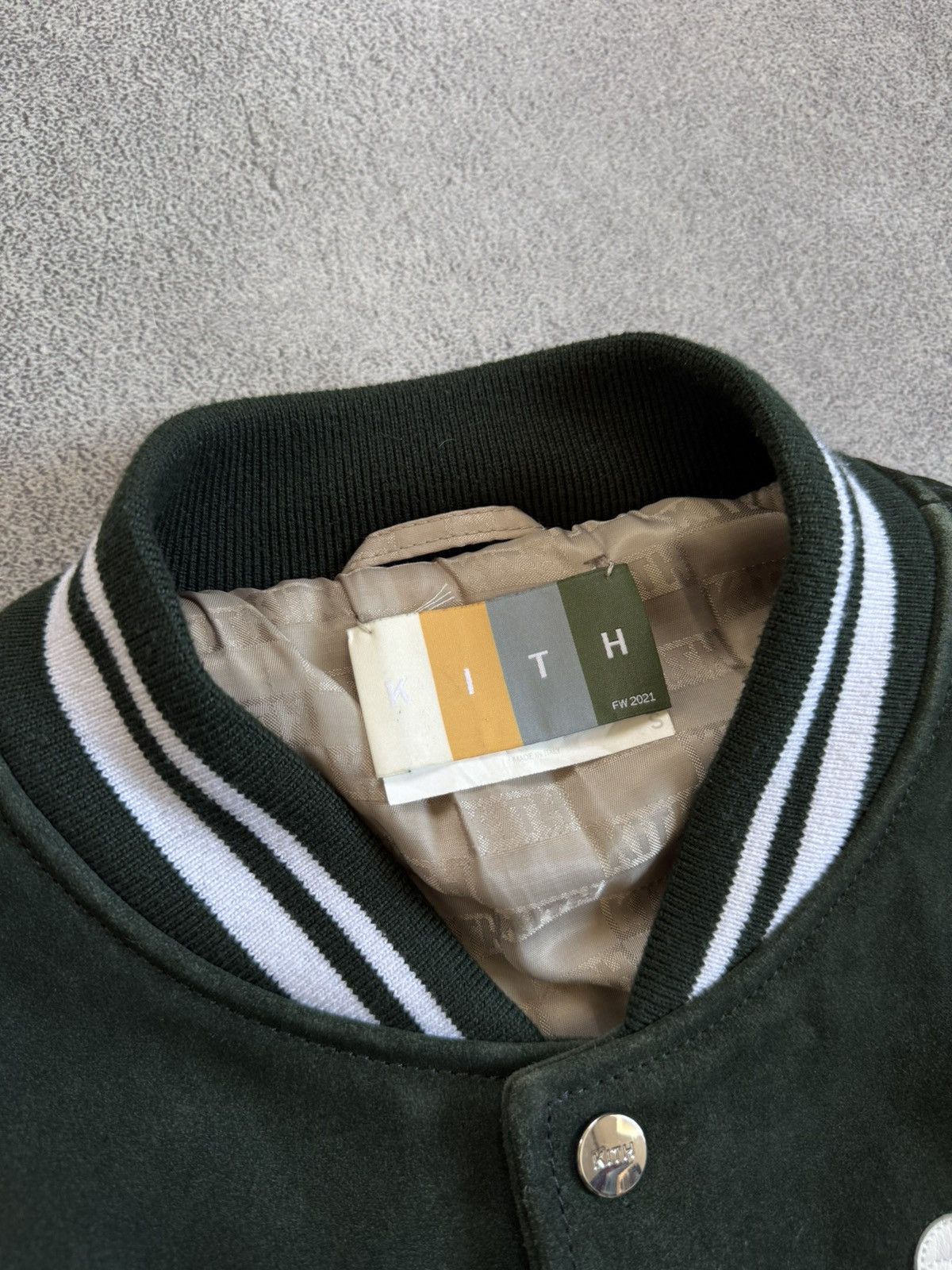 kith mets ボンバージャケット　Ｓ Men's Kith MLB New York Mets Suede Leather Bomber S Jacket