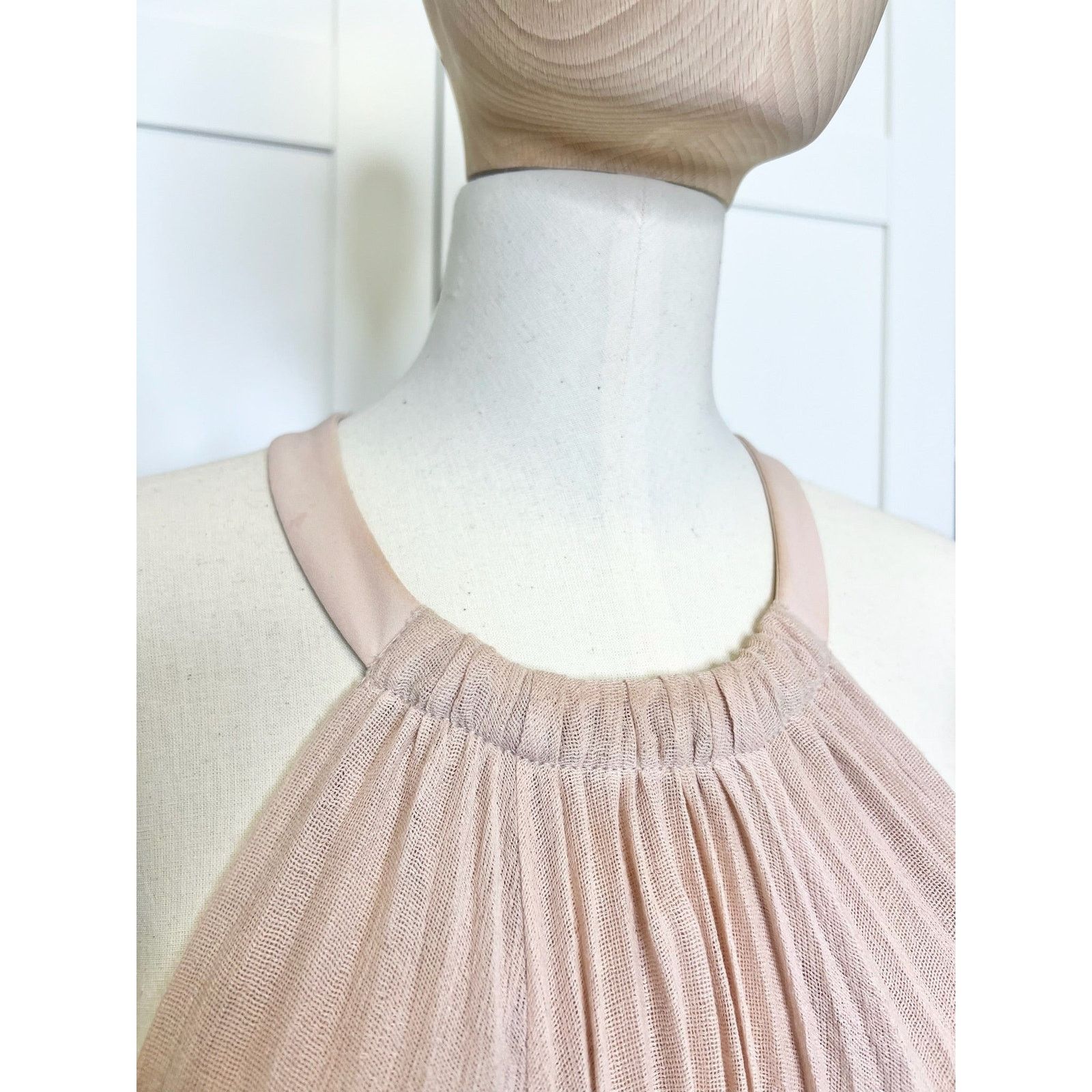 Bcbgmaxazria BCBG Max Azria Blush Maxi Dress, Size Small Size S / US 4 / IT 40 - 8 Thumbnail