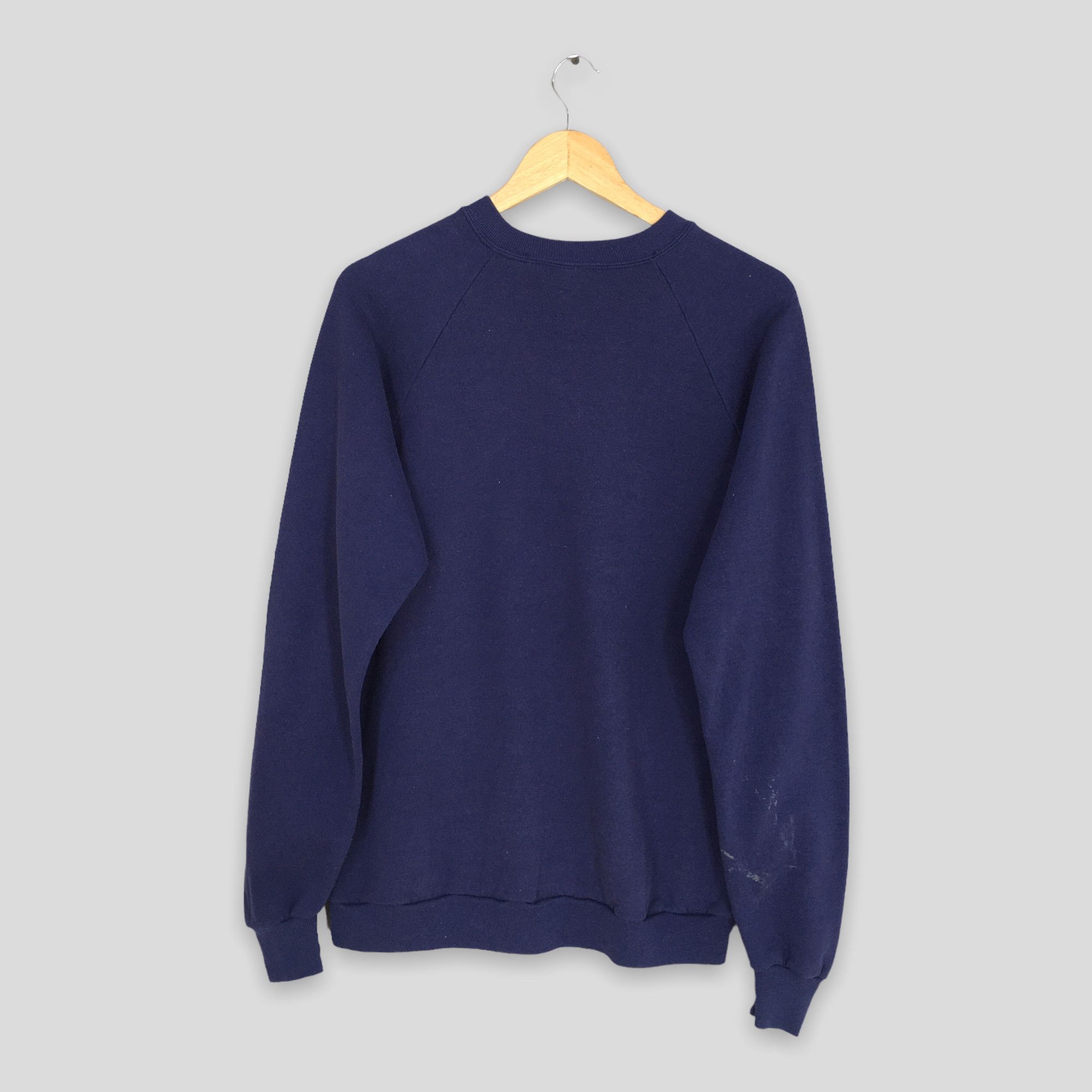 Vintage Vintage 90's Irish Blue Sweatshirt XLarge Size US XL / EU 56 / 4 - 6 Thumbnail