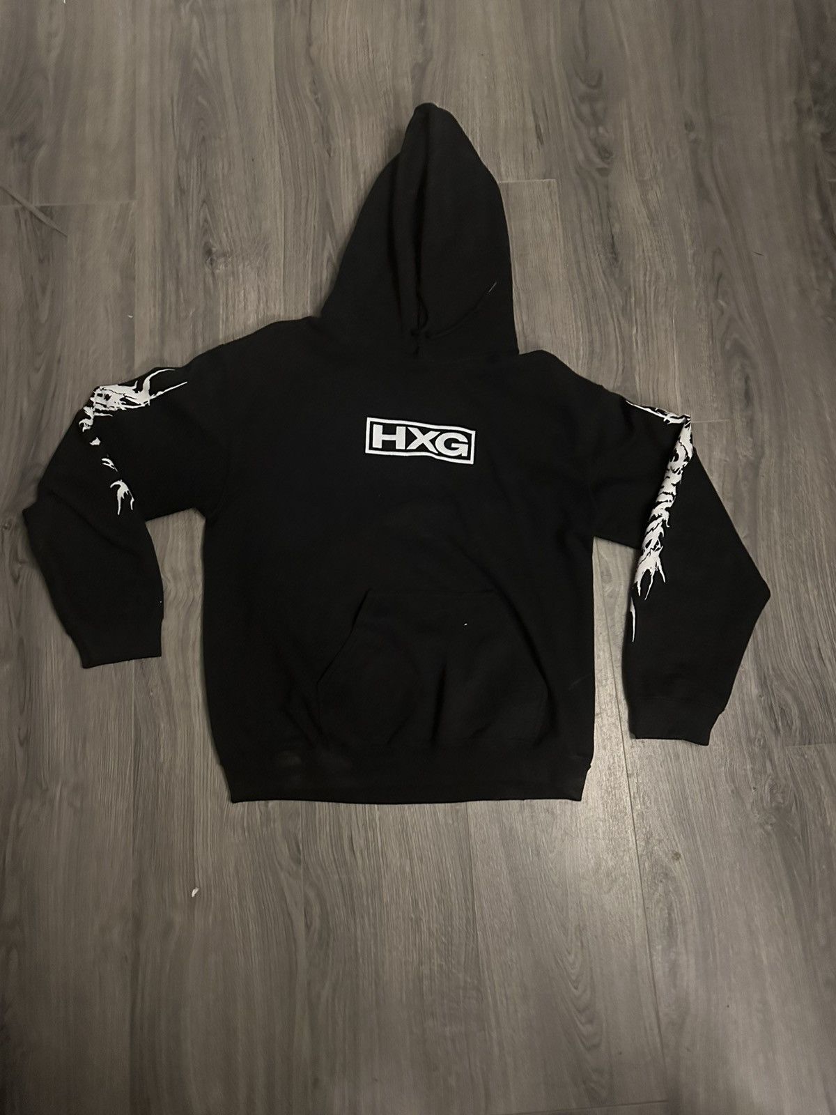 Sweat à Capuche Noir Anonymous Club X Playboi Carti - Heritage Dunce - Taille S