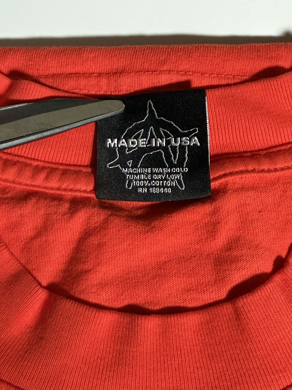 Revenge Revenge Spider Arch Tee Dark Orange/Black XXL 2XL XXLARGE Size US XXL / EU 58 / 5 - 6 Thumbnail