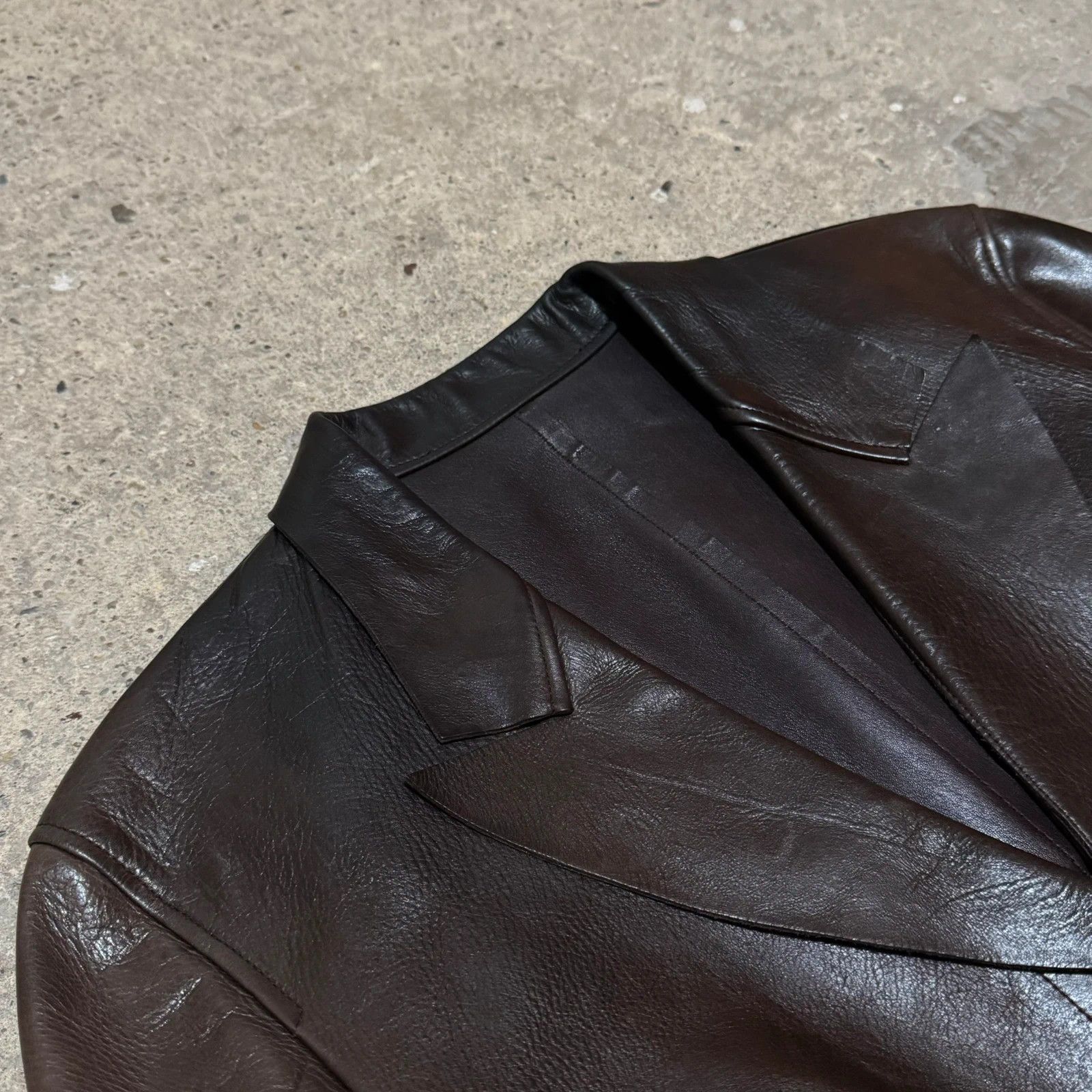 Gucci S/S 1998 Gucci by Tom Ford leather blazer Size S / US 4 / IT 40 - 4 Thumbnail