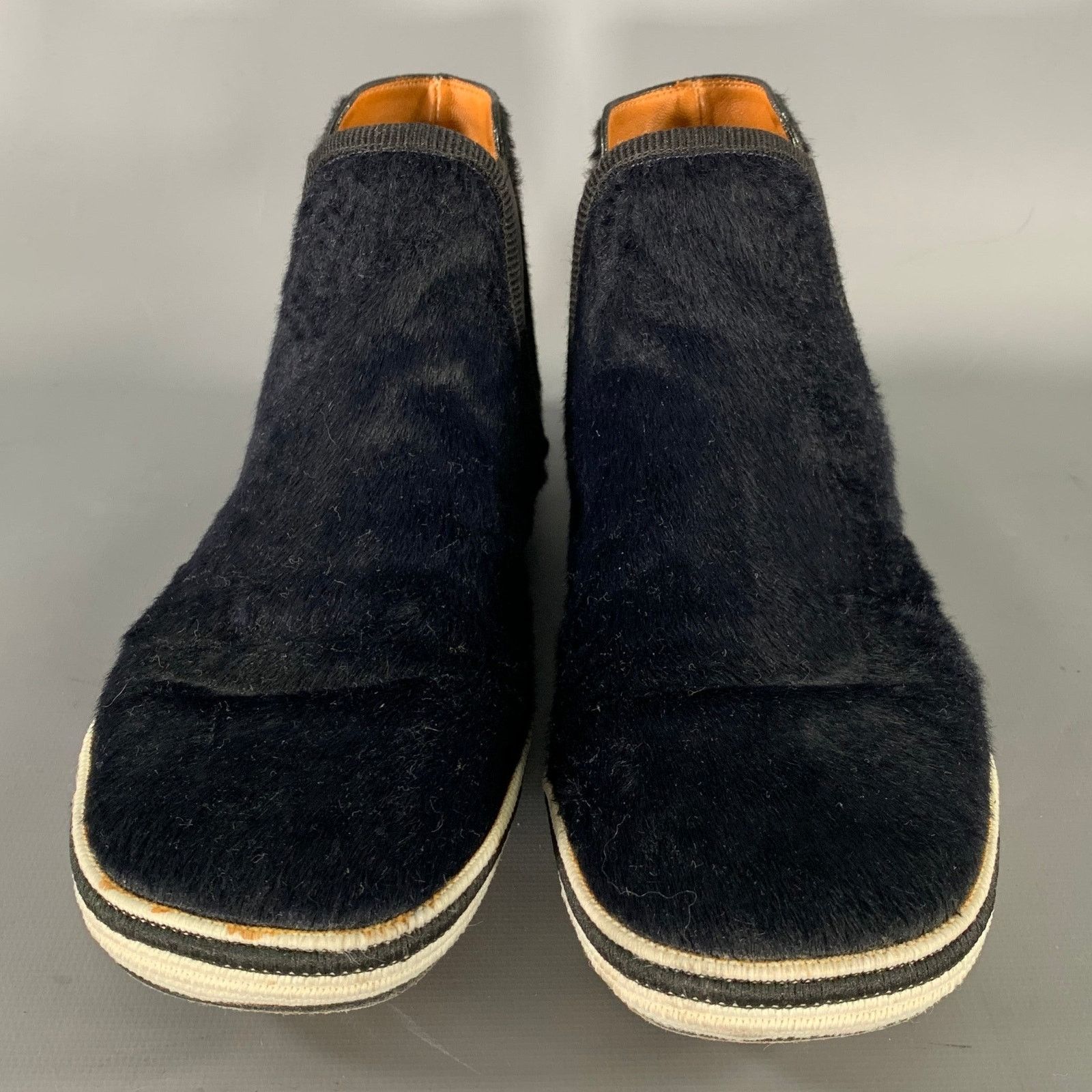 Marc Jacobs MARC JACOBS Size 8 Black Leather Calfskin Chelsea Flats Size US 8 / IT 38 - 4 Thumbnail