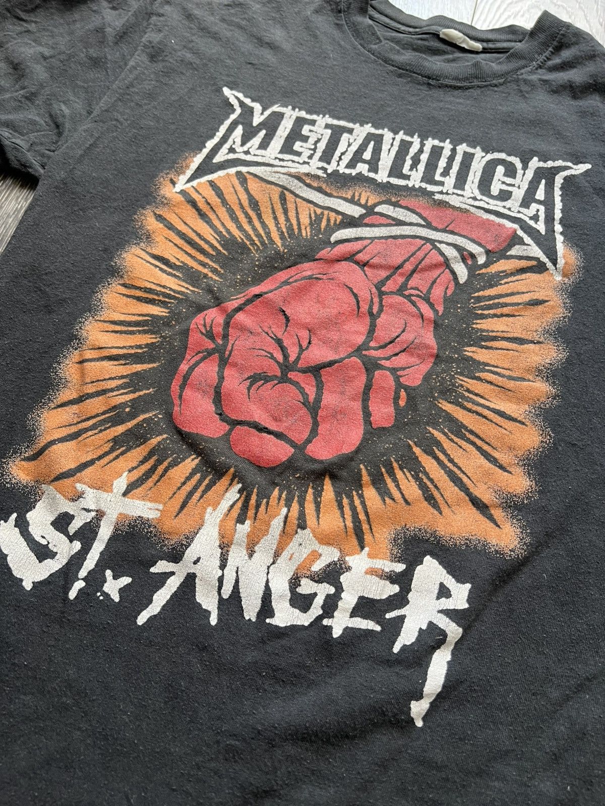 Band Tees × Metallica × Vintage Metallica vintage T-shirt St. Anger 2004 tour black band tee Size US S / EU 44-46 / 1 - 2 Thumbnail