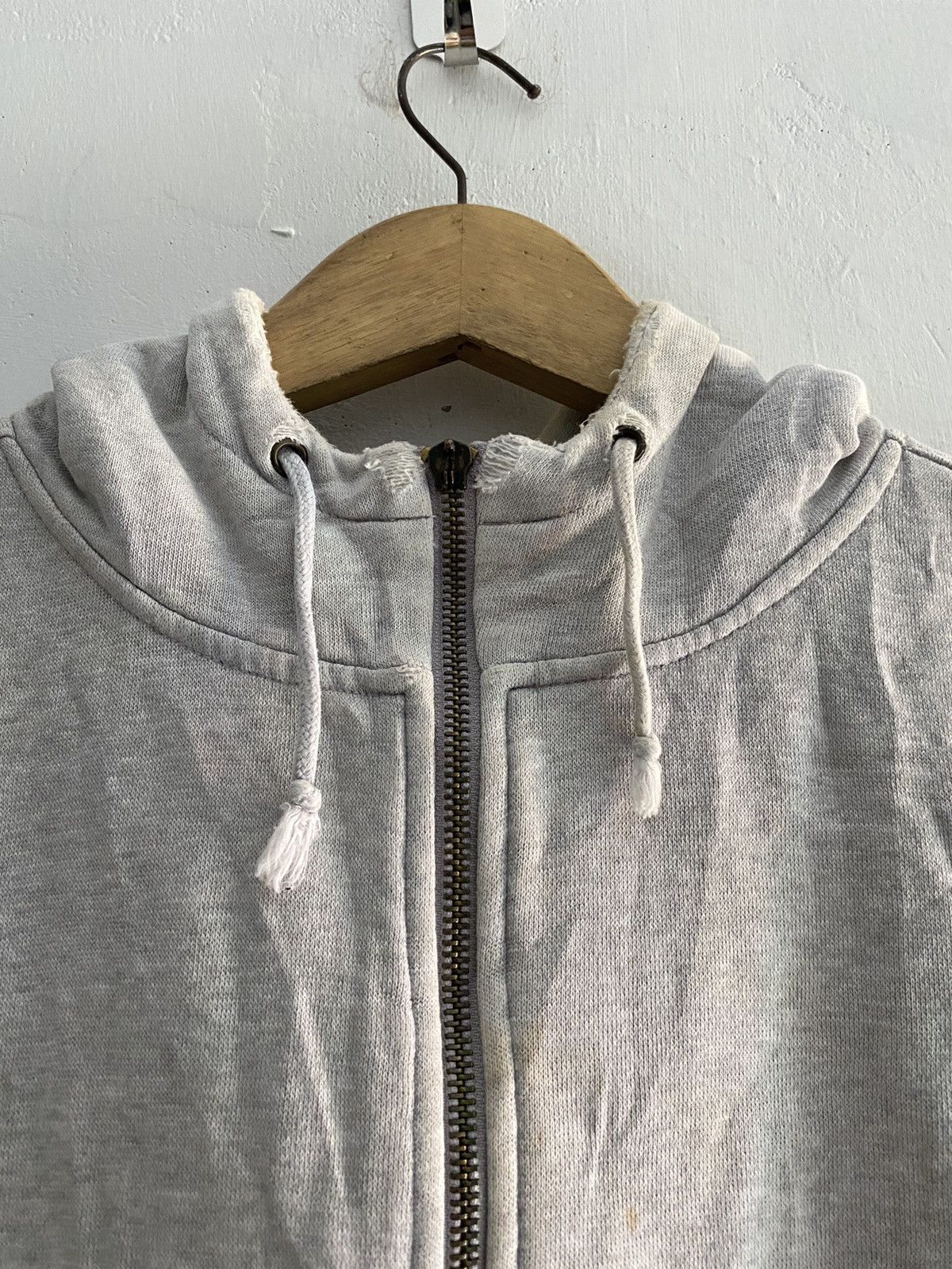 Oshkosh × Vintage 1980s oshkosh destroyed grunge hoodie Size US M / EU 48-50 / 2 - 9 Thumbnail