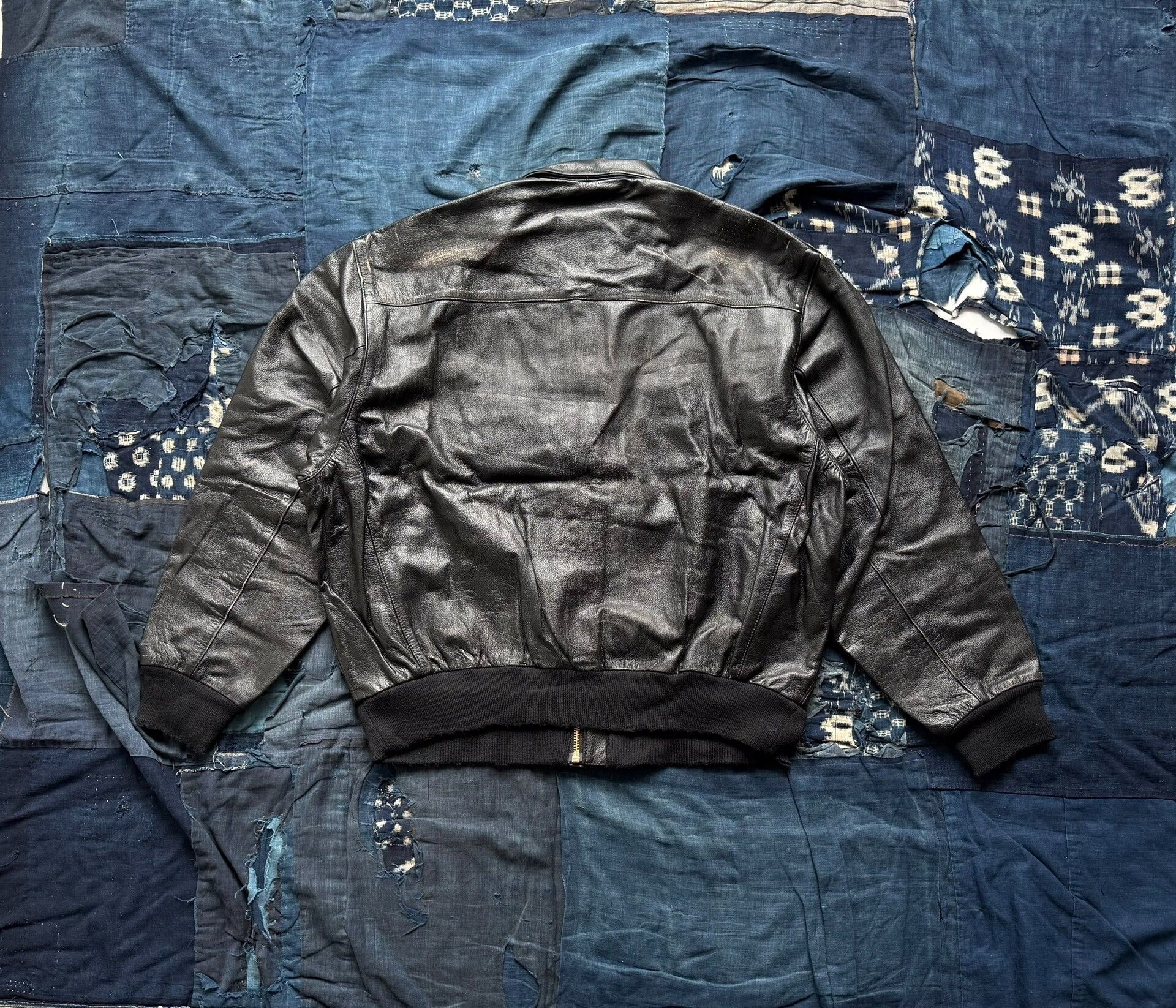 Madness MADNESS Leather A2 Aviator Jacket Size US XL / EU 56 / 4 - 3 Thumbnail