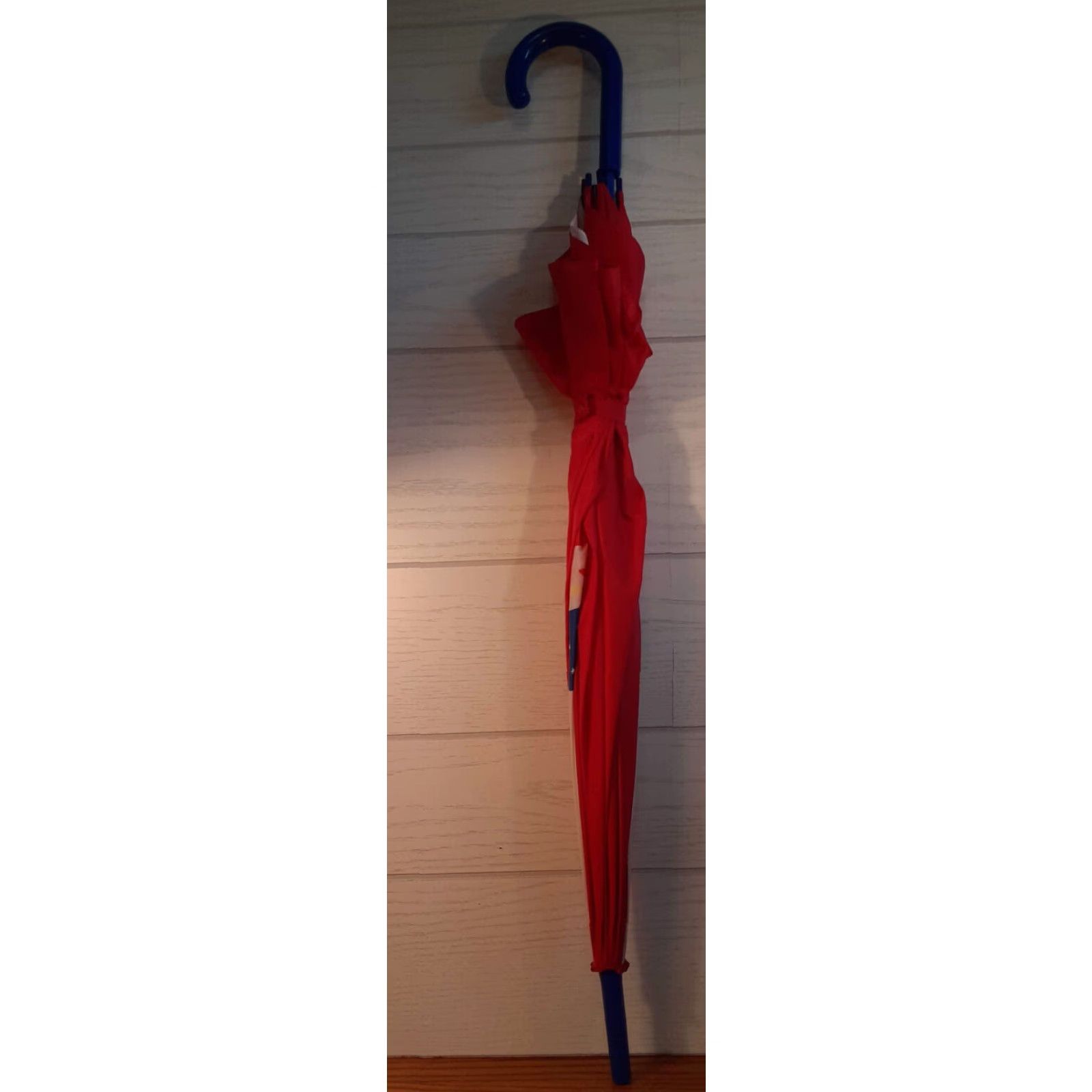 Vintage VINTAGE Estee Lauder Umbrella Women Umbrella Windproof Fashion 3 Feet Long 3 Foot Diameter Red White Blue Buttons Marks Size ONE SIZE - 2 Thumbnail