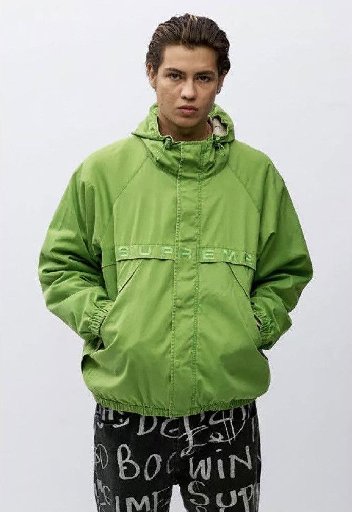 supreme Overdyed Twill Hooded Jacket