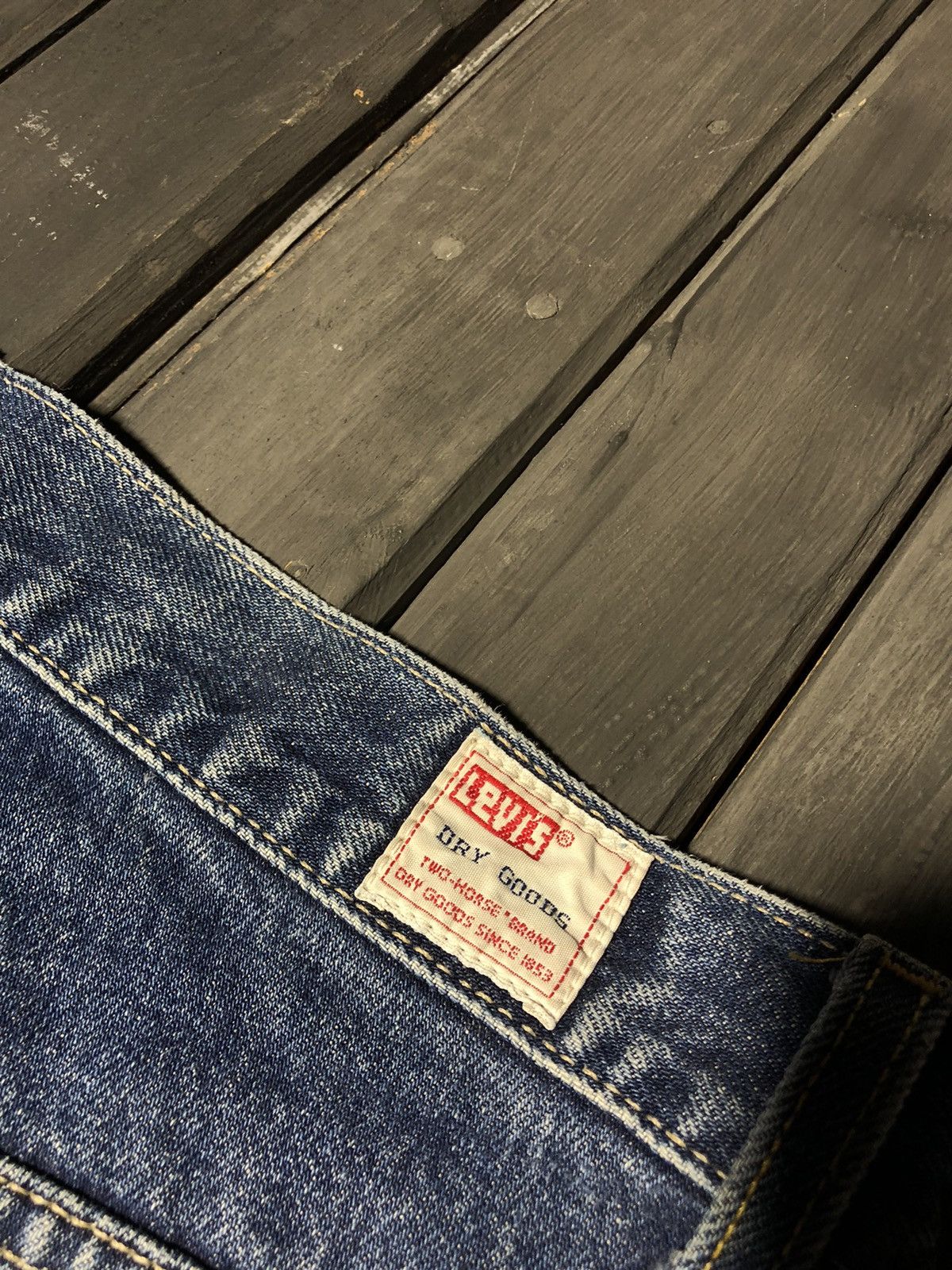 Hysteric Glamour VTG Baggy Rap SK8 JNCO Balenci Style Washed Jeans Levi’s Y2K Size US 34 / EU 50 - 4 Thumbnail