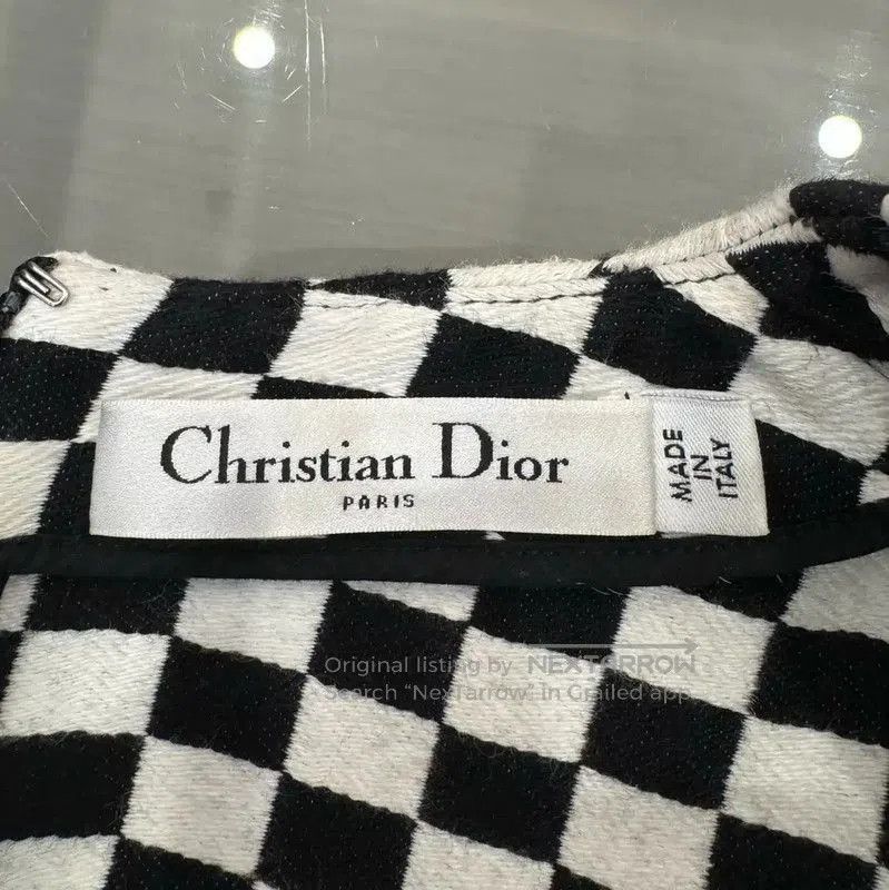 Dior Dior Black Cotton Sleeveless Dress . Size S / US 4 / IT 40 - 5 Thumbnail