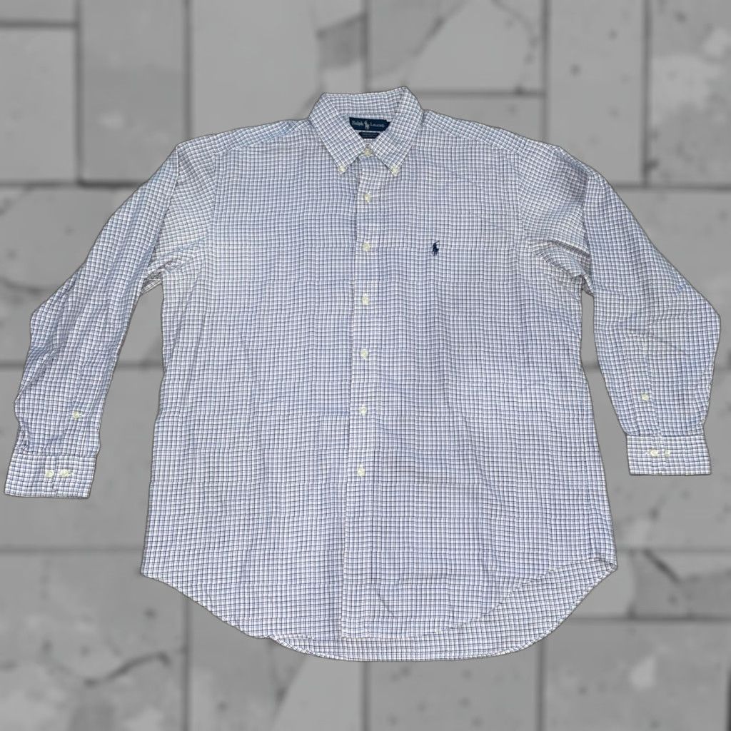 Ralph Lauren Ralph Lauren Yarmouth Button-Down Plaid Shirt Mens Size 16.5 Multicolor Regular Long Sleeve Shirt Mens Size US XL / EU 56 / 4 - 1 Thumbnail