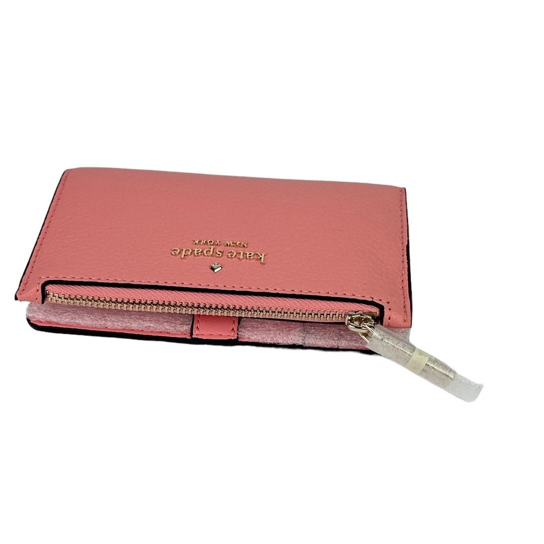 Kate Spade Kate Spade Leila Small Slim Bifold Wallet Peachy Rose Size ONE SIZE - 3 Thumbnail