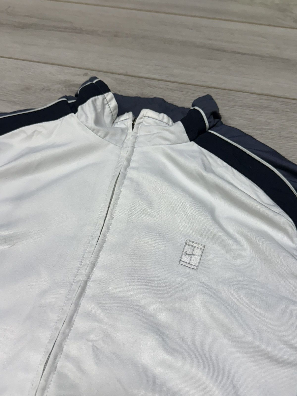 Nike Nike court vintage zip jacket windbreaker track Size US M / EU 48-50 / 2 - 3 Thumbnail