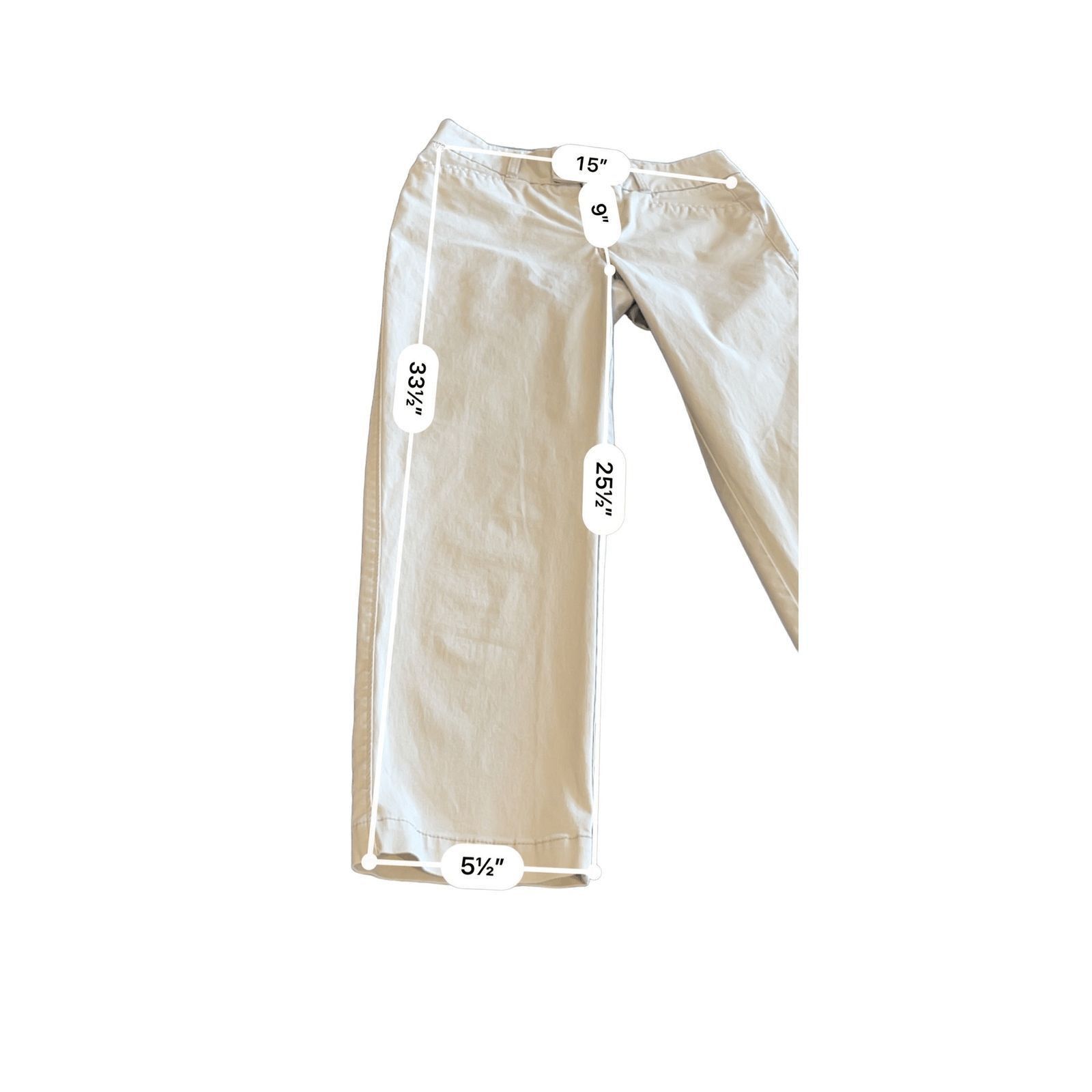 Dockers Dockers Chinos khaki ankle pants size 6 Size 28" / US 6 / IT 42 - 5 Thumbnail