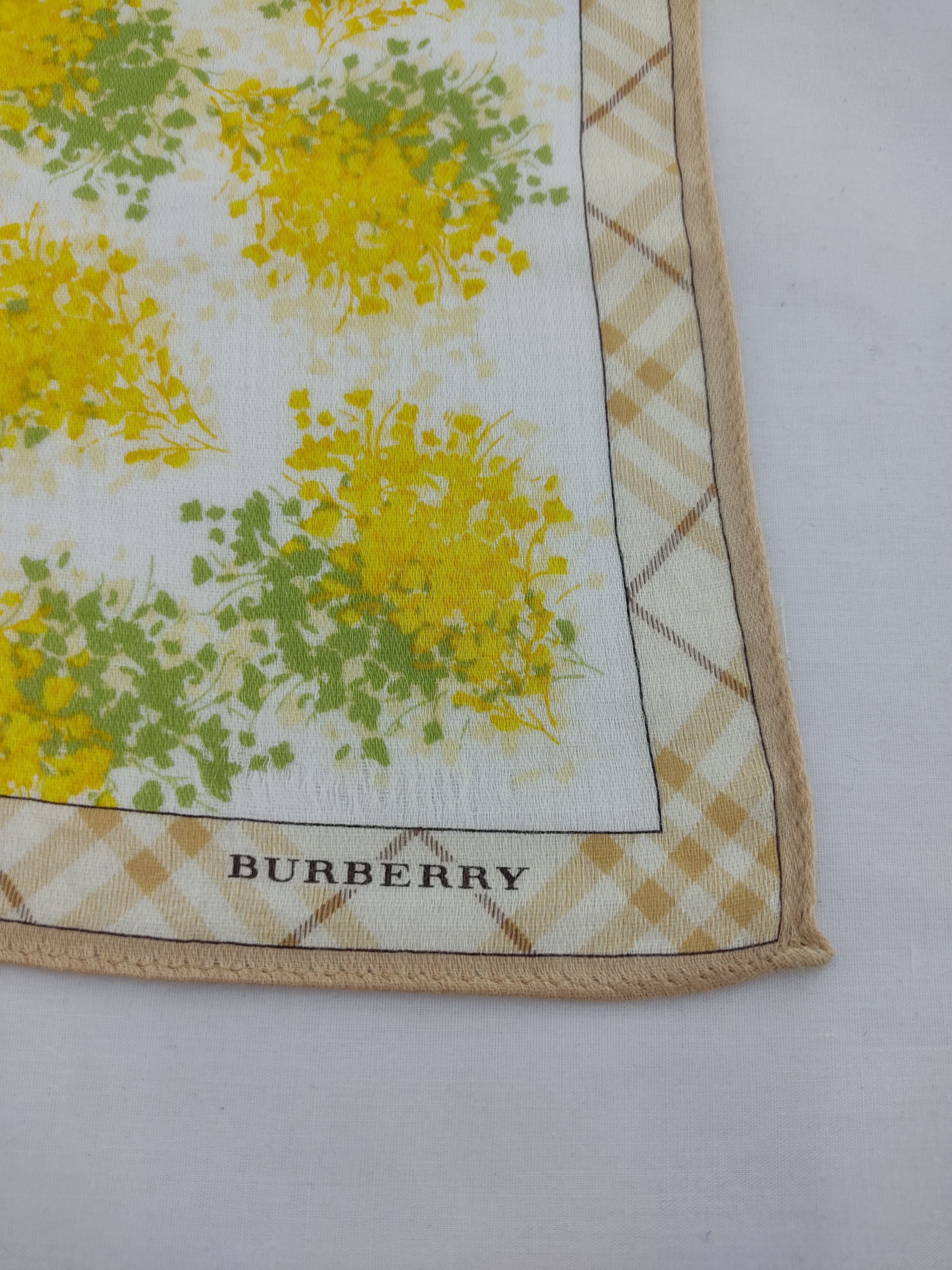 Burberry × Vintage Burberry Handkerchief / Neckwear / Bandana Size ONE SIZE - 4 Thumbnail