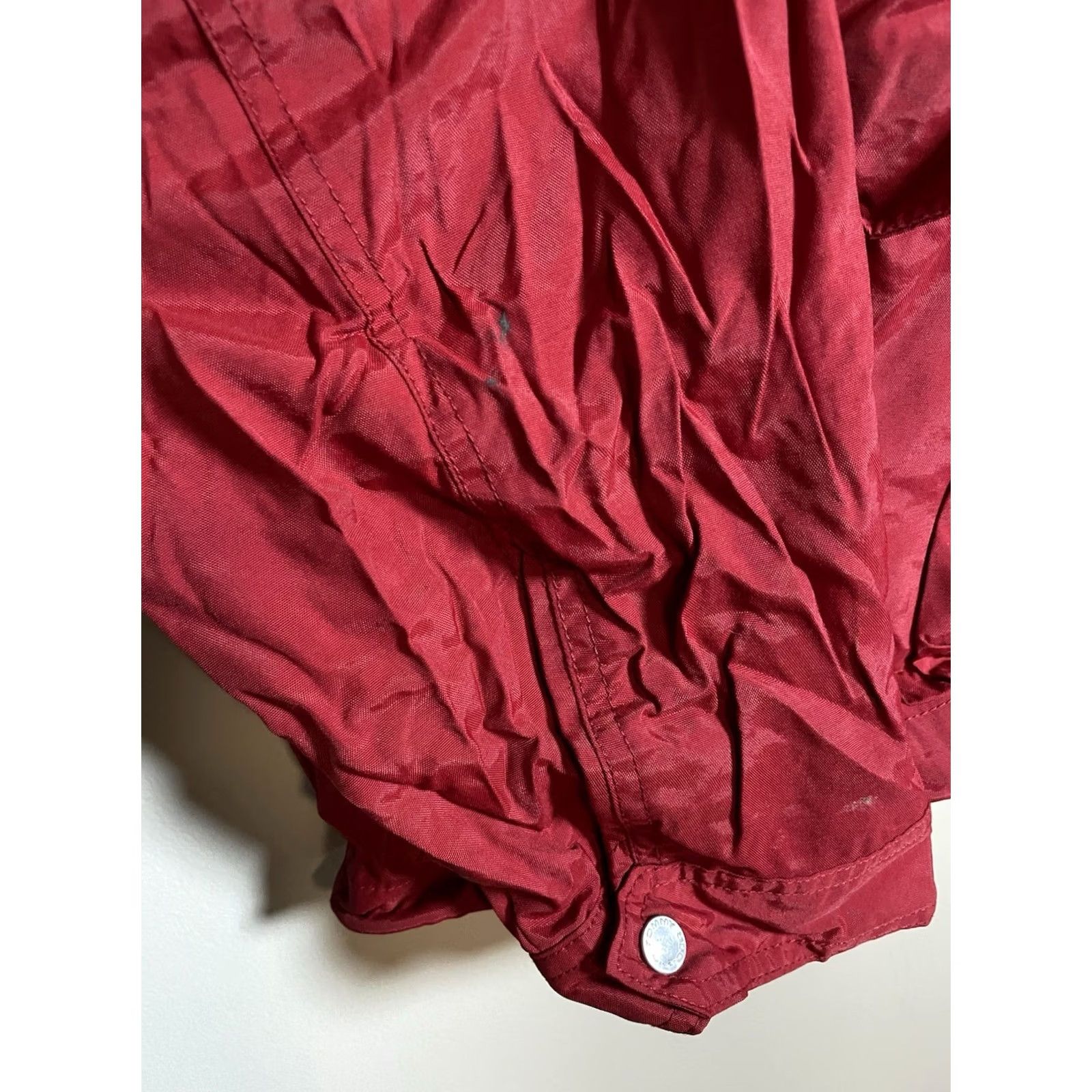 Tommy Hilfiger VINTAGE Tommy Hilfiger Jacket Men XL Red 90s Bomber Zip Snap Logo Zipper Athletic Casual Travel Fall Spring Girls? Mens Size US XL / EU 56 / 4 - 8 Thumbnail