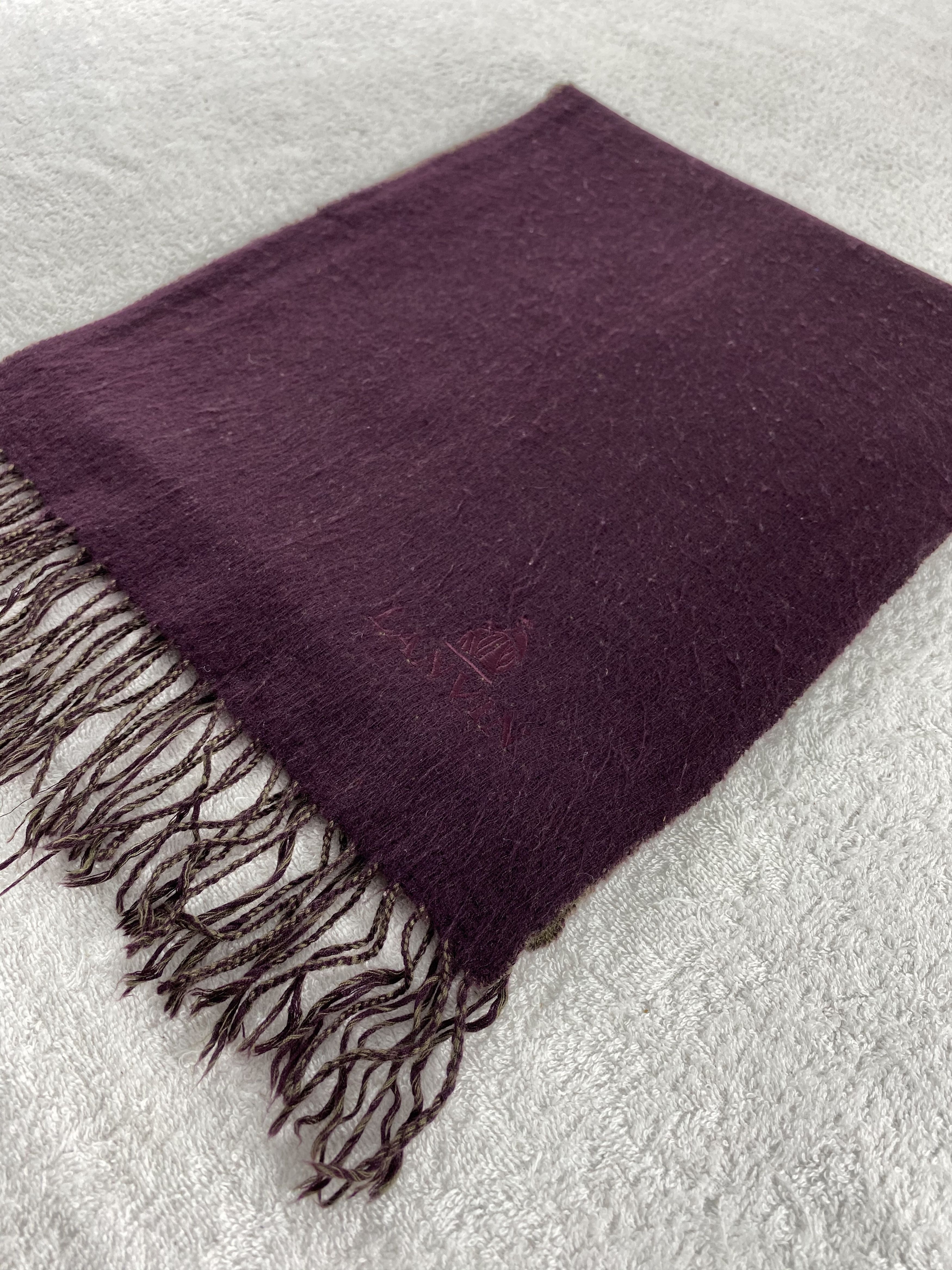 Lanvin × Vintage Lanvin Scarf / Muffler / Neckwear - WW1804 Size ONE SIZE - 3 Thumbnail