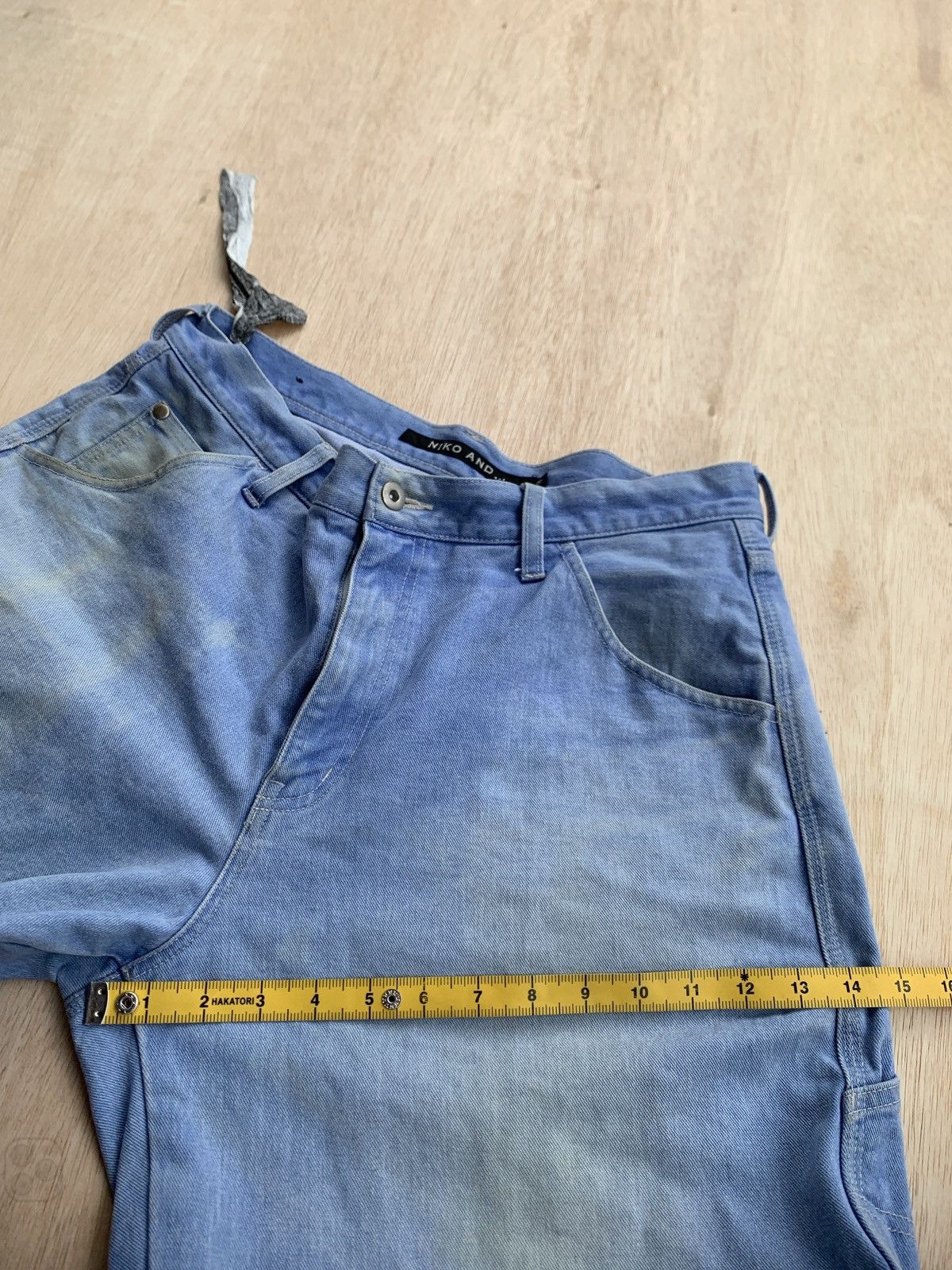 Hysteric Glamour × Japanese Brand Japanese Niko And Carpenter Denim Jeans Size US 34 / EU 50 - 11 Thumbnail