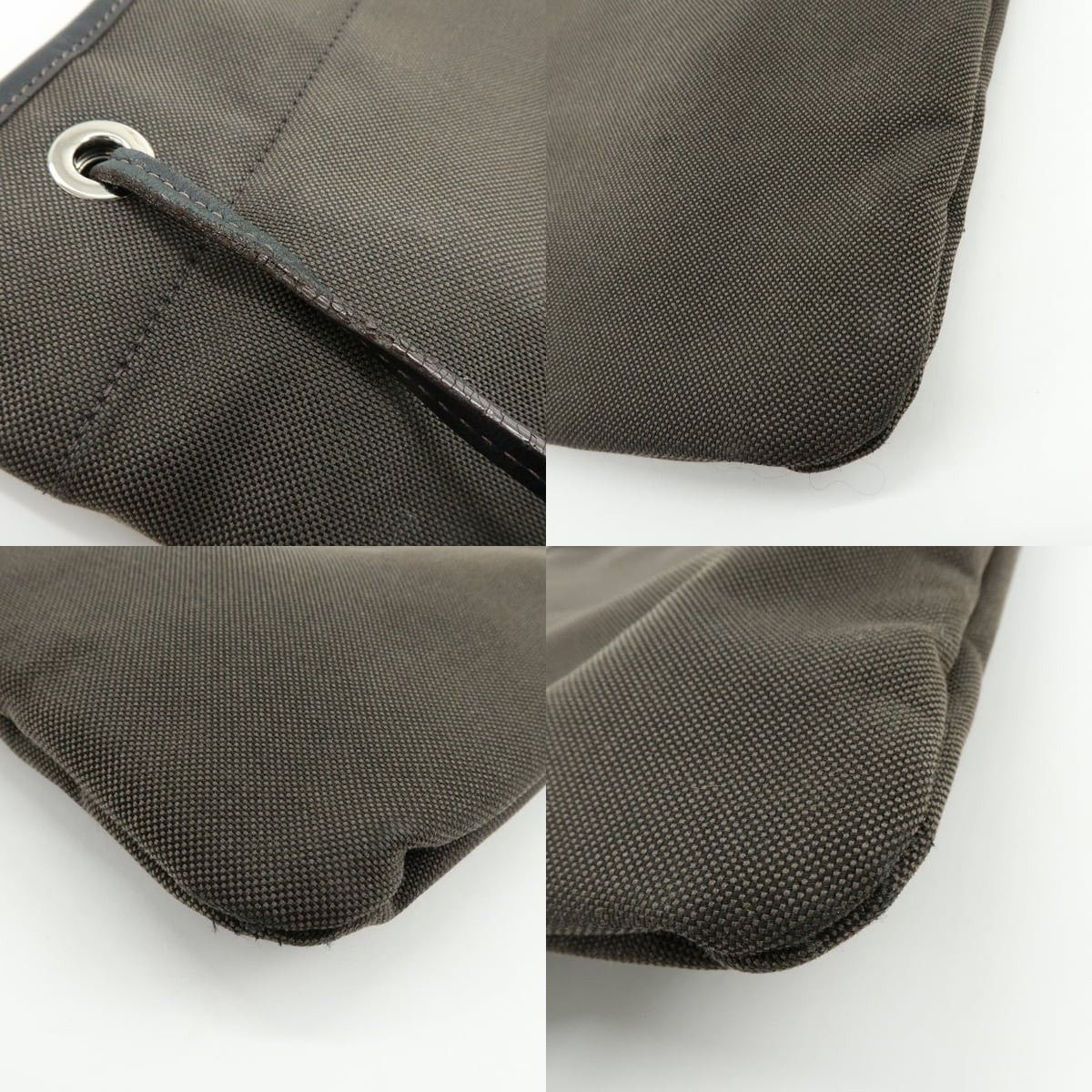 Prada Prada Logo Jacquard Crossbody Bag Dark Brown Size ONE SIZE - 5 Thumbnail