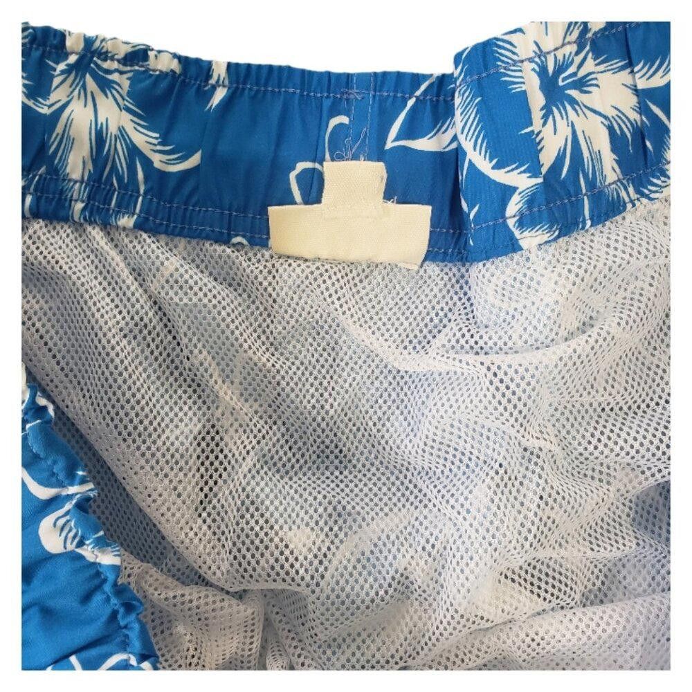 Designer CT1495 KS Island Hibiscus Print Swim Trunks 6XL Size US 44 / EU 60 - 5 Thumbnail