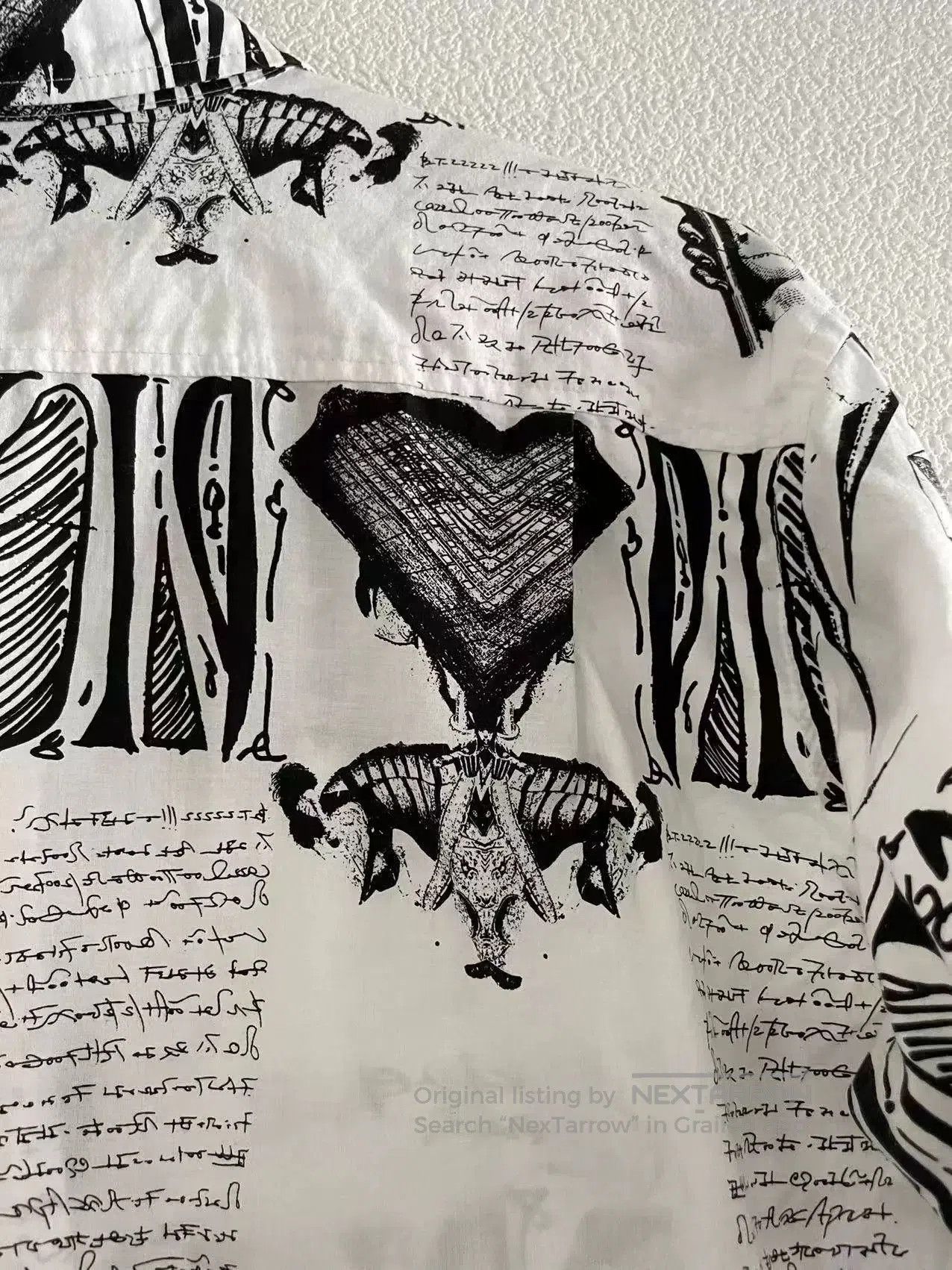 Issey Miyake Issey Miyake 03ss Newspaper Shirt. Size US M / EU 48-50 / 2 - 3 Thumbnail