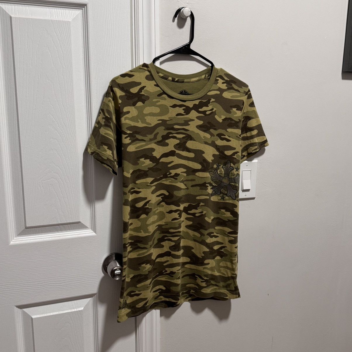 Chrome Hearts Chrome Hearts Vintage Metal Ninja Star Logo Camo T Shirt Size US M / EU 48-50 / 2 - 2 Thumbnail
