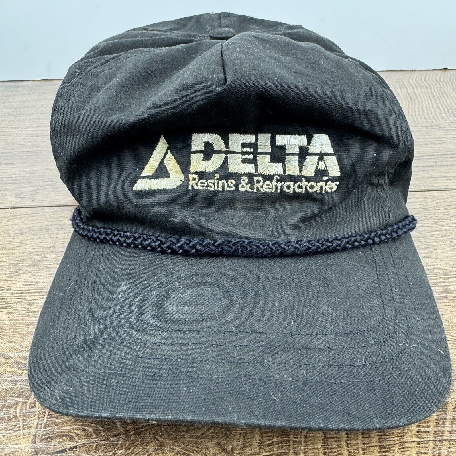 Other Delta Resins & Refractones Hat Black Hat Adjustable Adult Si Size ONE SIZE - 1 Thumbnail